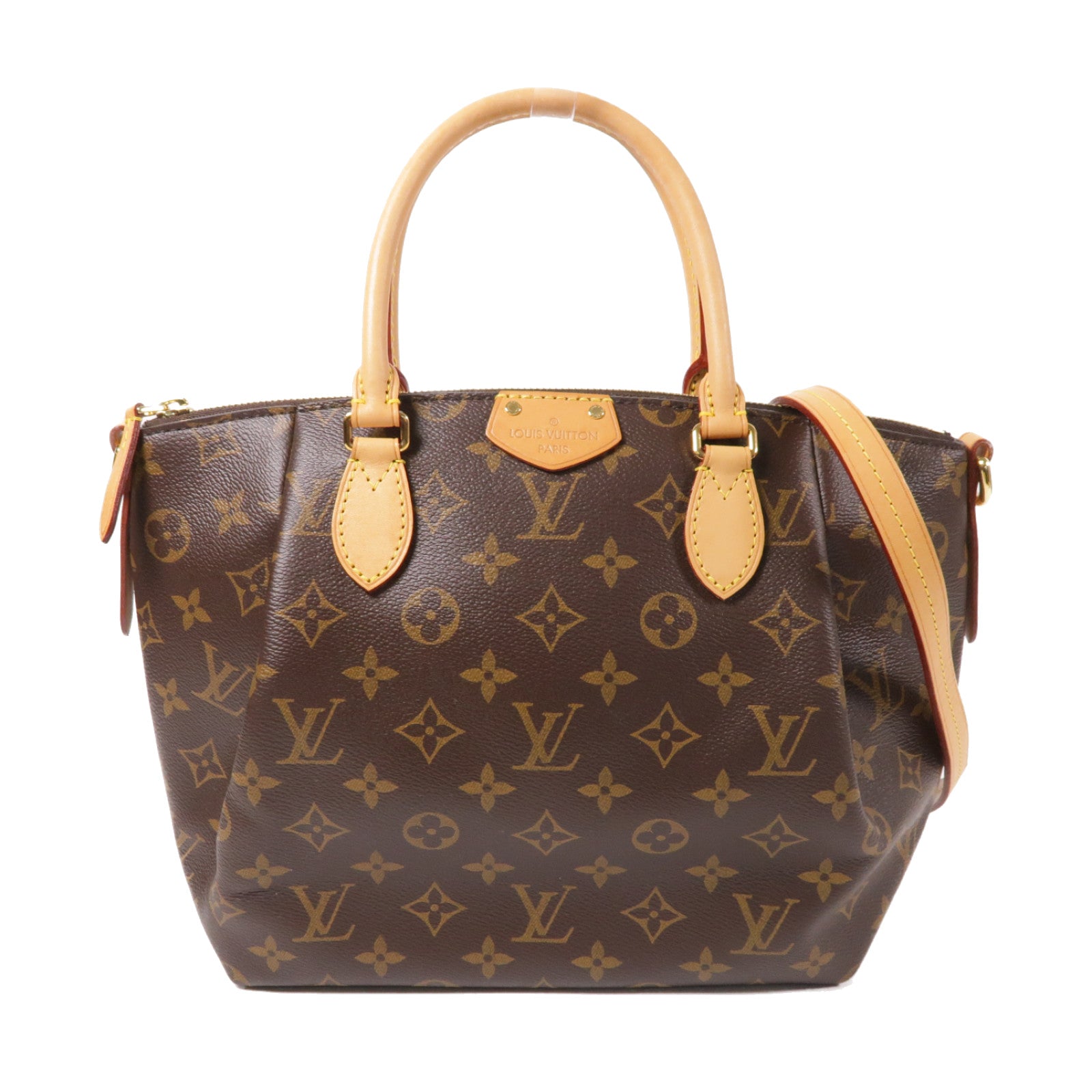 LOUIS VUITTON Monogram Turenne PM金扣肩背袋啡色