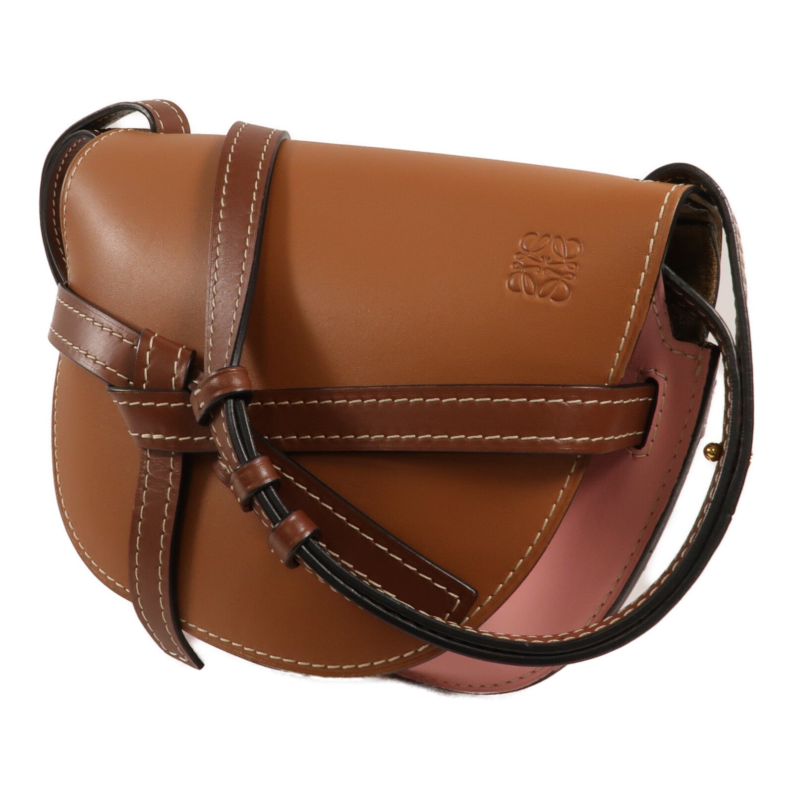 LOEWE 牛皮皮革Gate Medium肩背袋