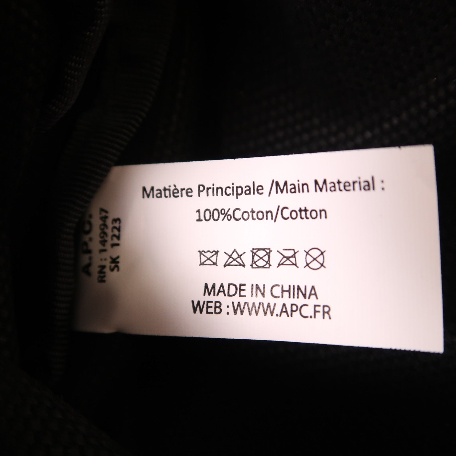 SELECTION 棉布A.P.C Crossbody Bag肩背袋