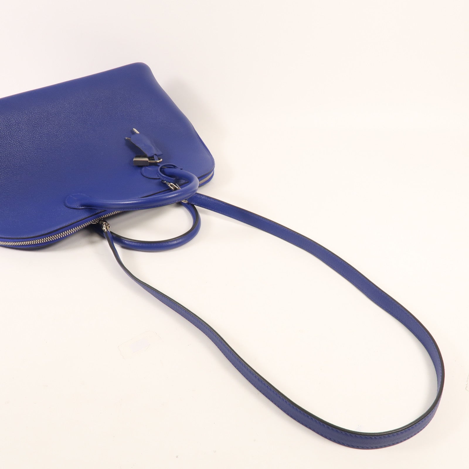 HERMES Evercolor皮革Bolide 1923 30銀扣手挽肩背兩用袋