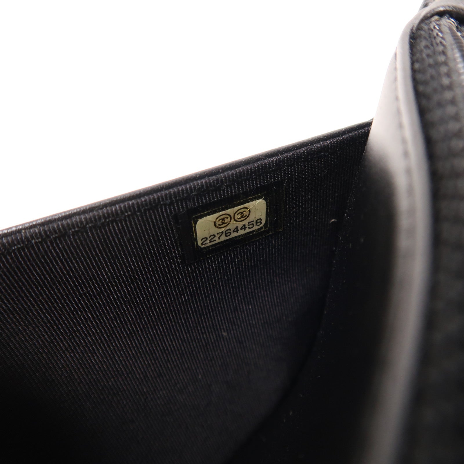 CHANEL 皮革WOC Wallet On Chain金扣鏈帶肩背袋