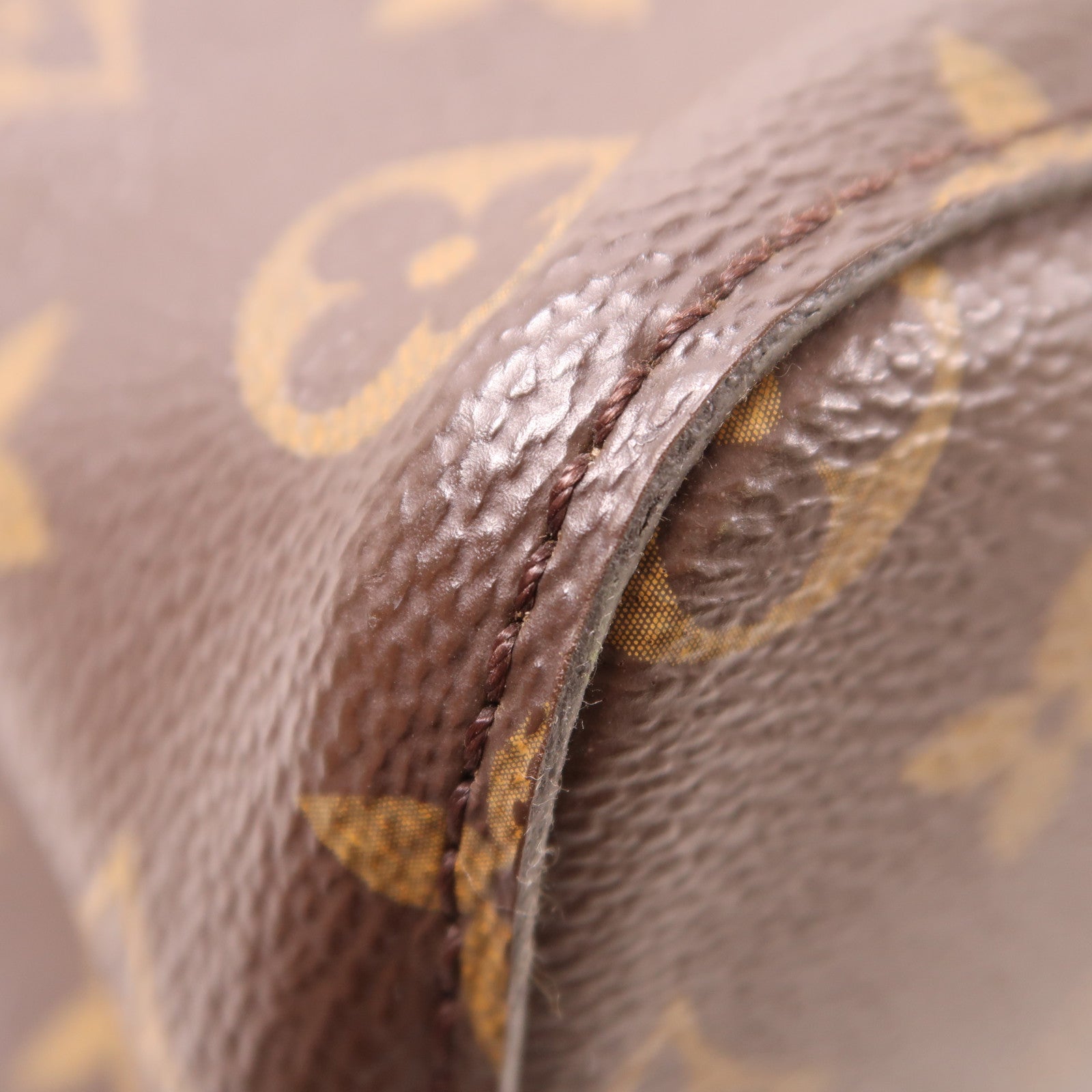 LOUIS VUITTON Monogram Neo Noe金扣手挽肩背兩用袋棕色/粉紅色