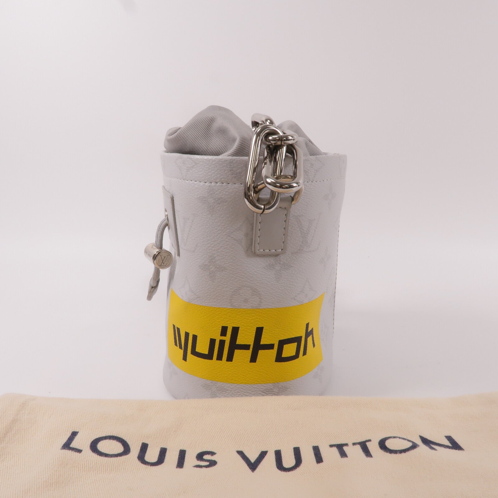 LOUIS VUITTON Monogram Chalk Nano肩背袋
