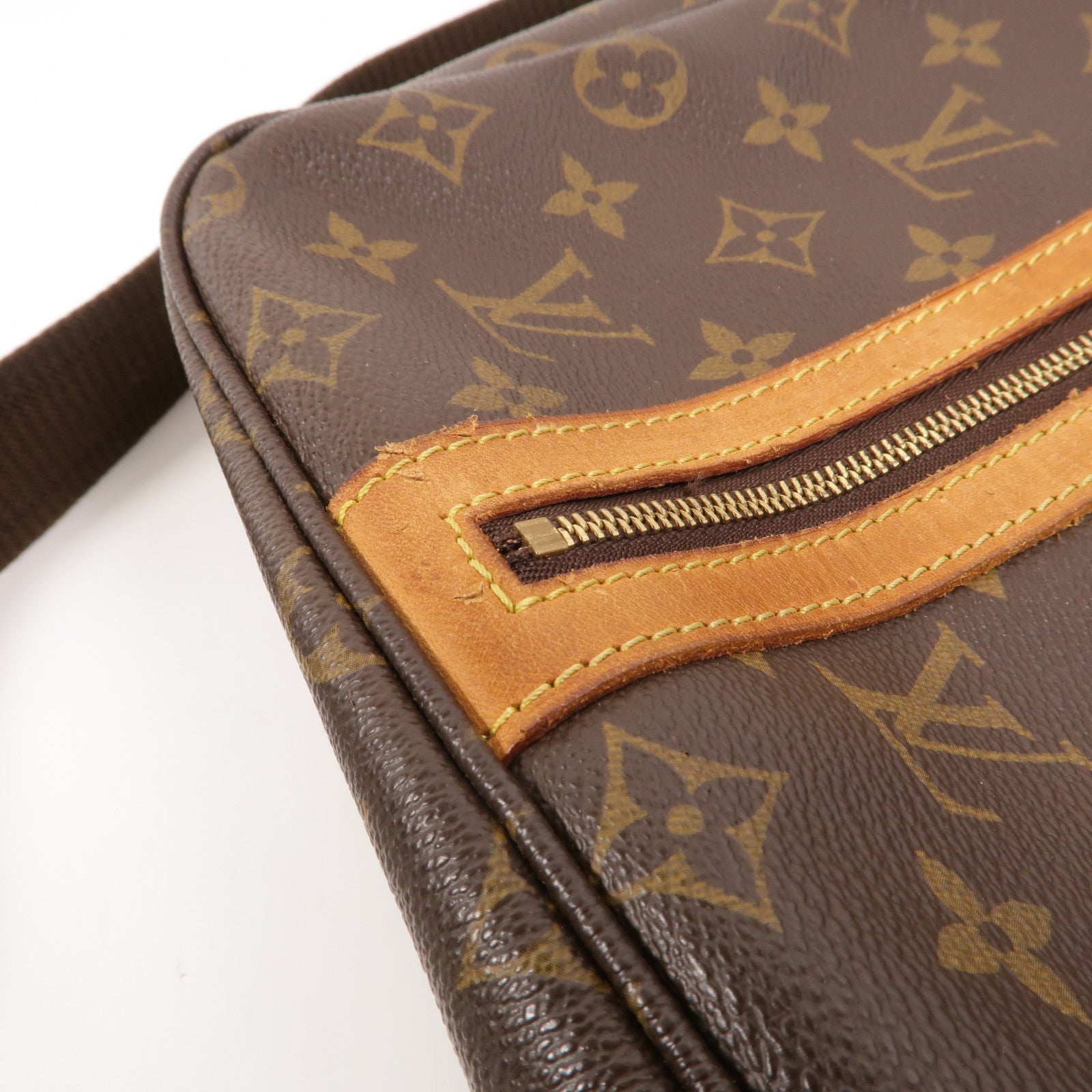 LOUIS VUITTON Monogram Sac Bosphore金扣手挽肩背兩用袋