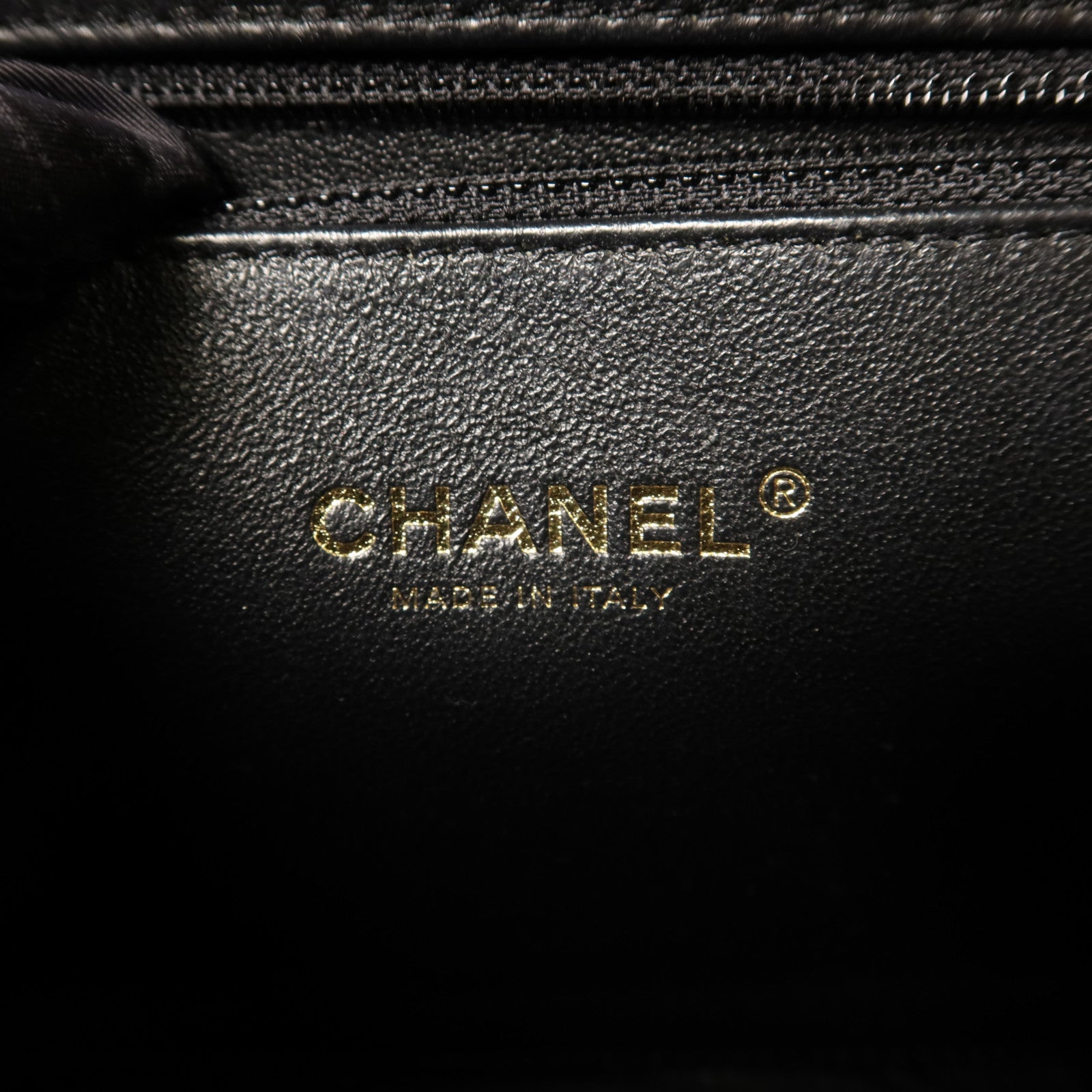 CHANEL 牛皮皮革Vanity Case金扣手挽肩背兩用袋