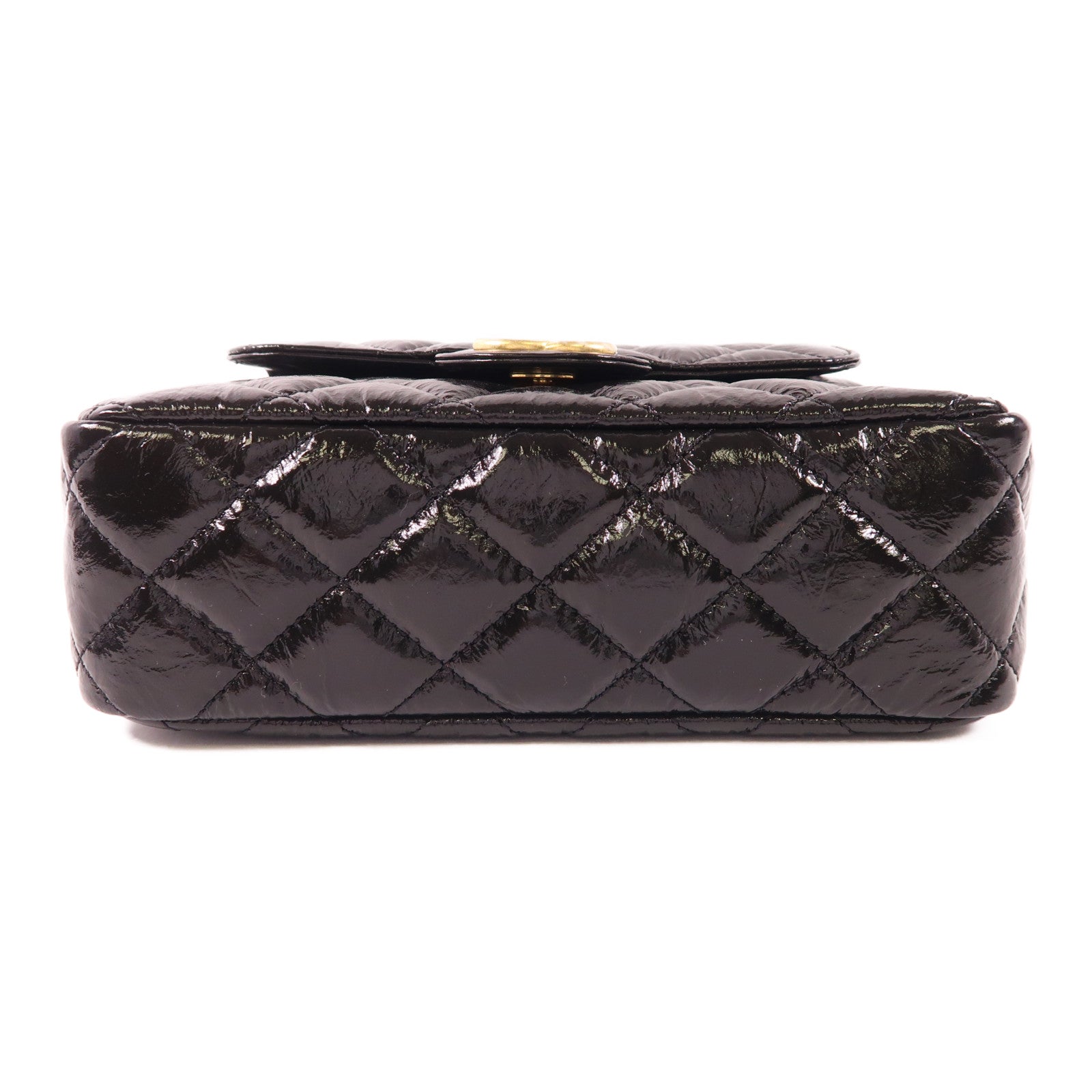 CHANEL 皮革Hobo金扣鏈帶肩背袋