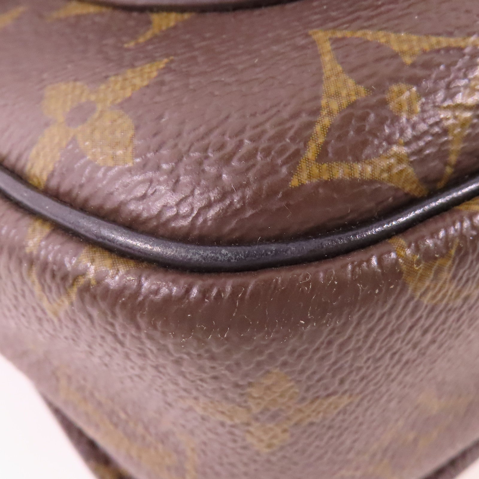 LOUIS VUITTON Monogram Passy金扣肩背袋棕色