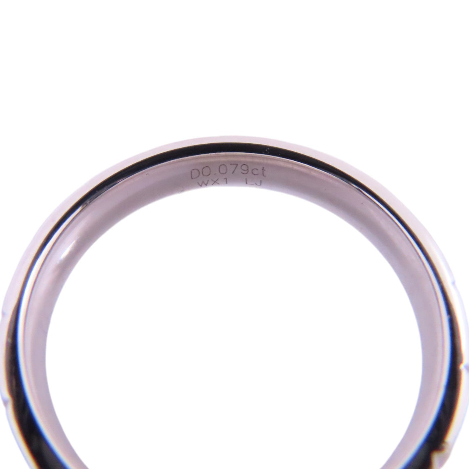 JEWELRY 【激減優惠】18K白金/鑽石Diamond Ring戒指US#3.75