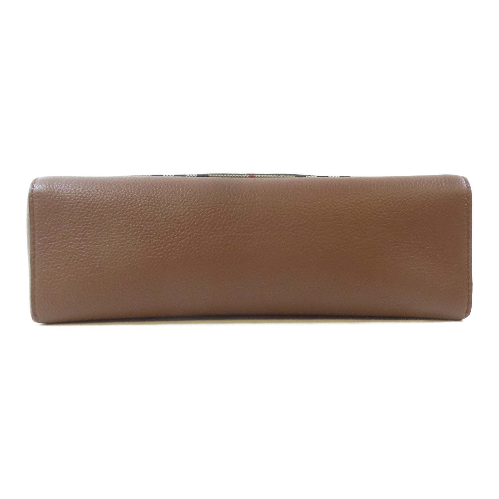 BURBERRY 牛皮皮革Shoulder Bag金扣肩背袋啡色