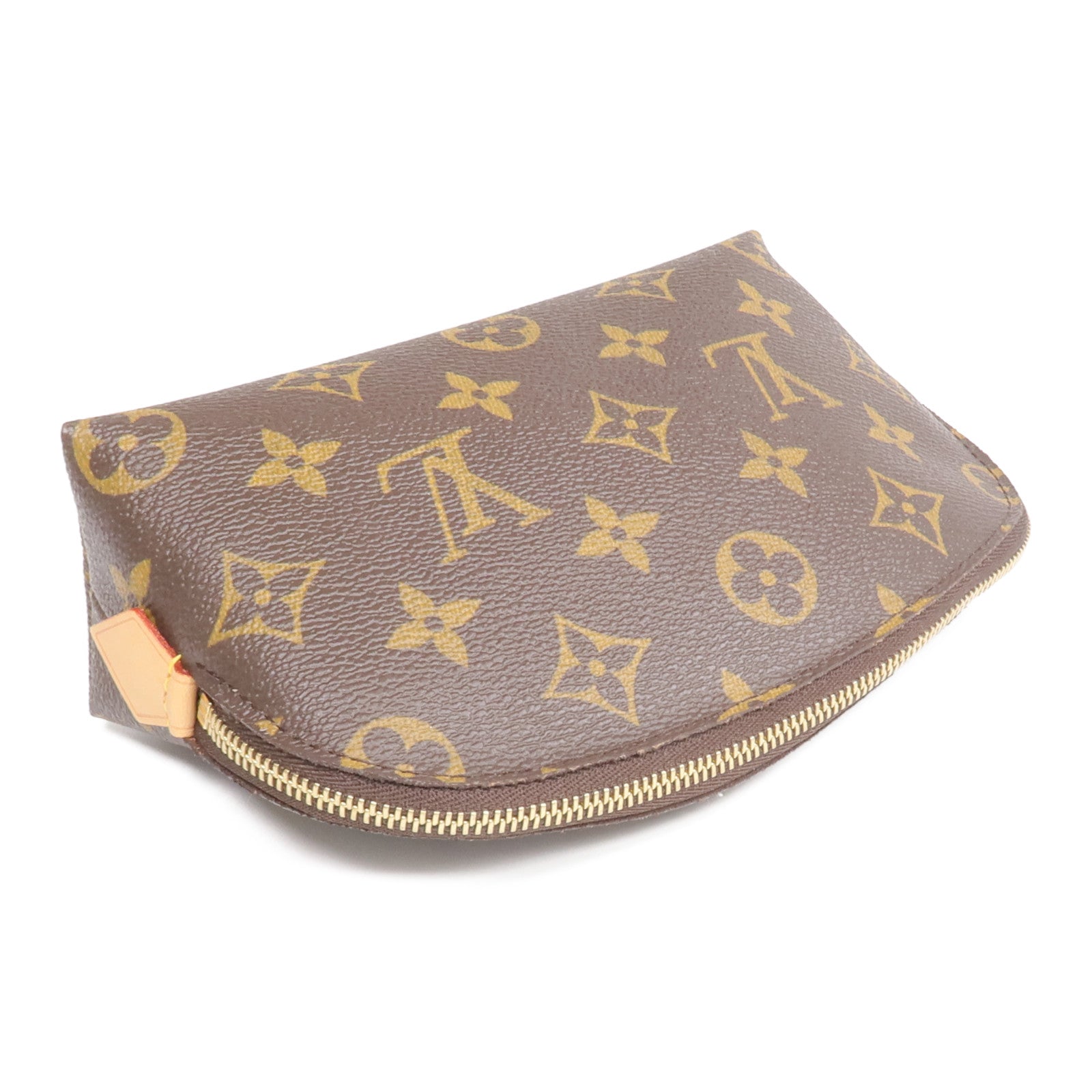 LOUIS VUITTON Monogram Cosmetic Bag金扣化妝袋