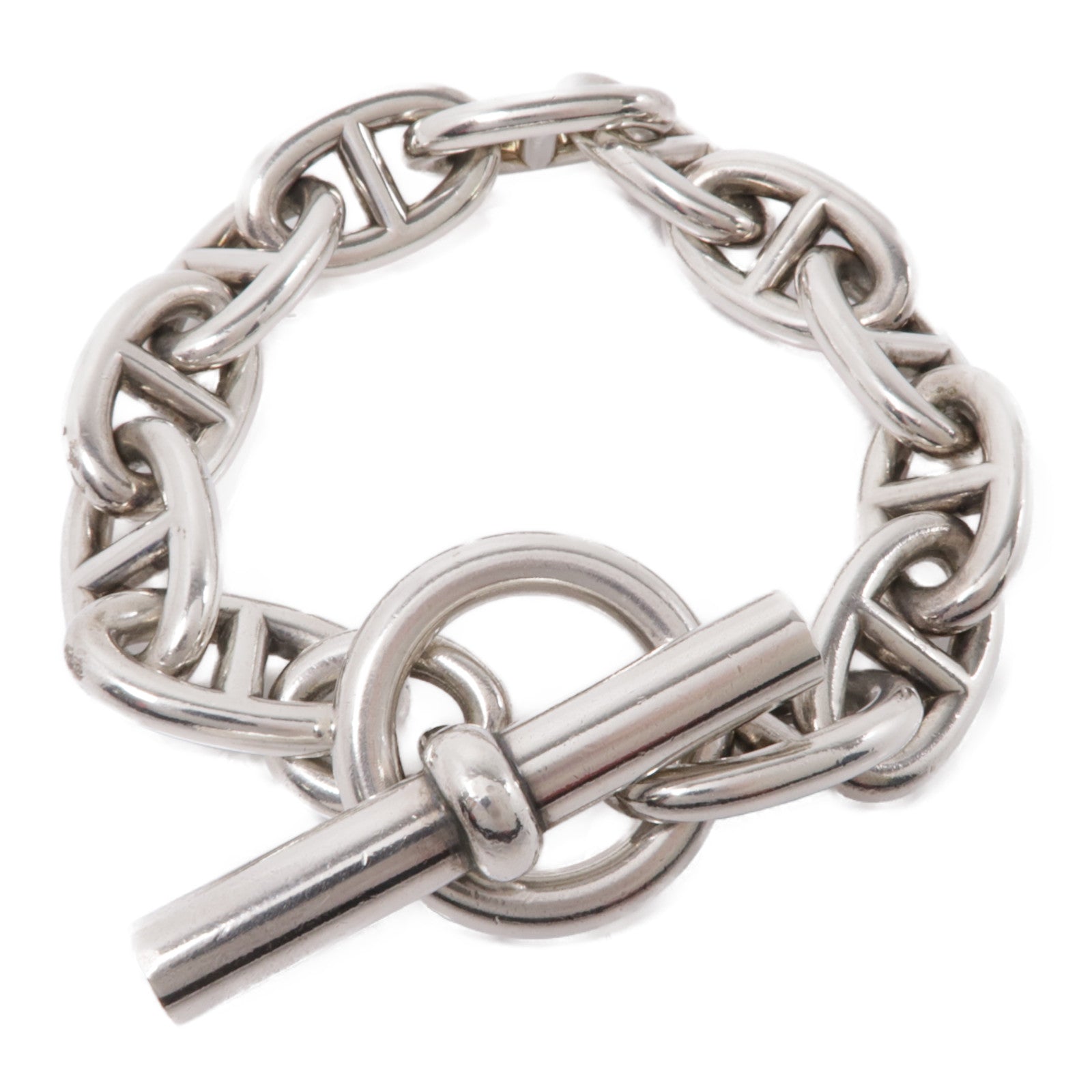 HERMES 925純銀Chaine D'Ancre Bracelet手鏈
