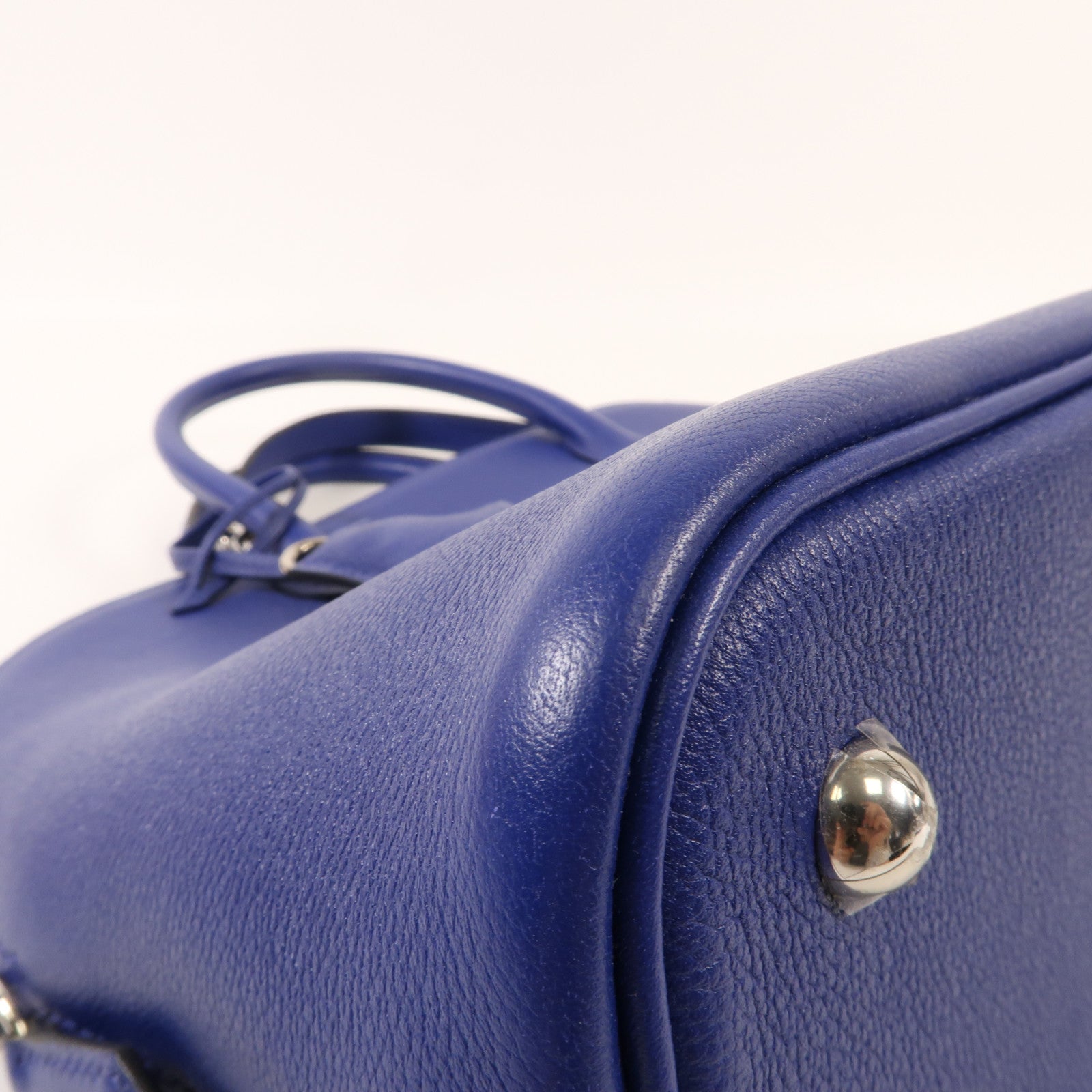 HERMES Evercolor皮革Bolide 1923 30銀扣手挽肩背兩用袋