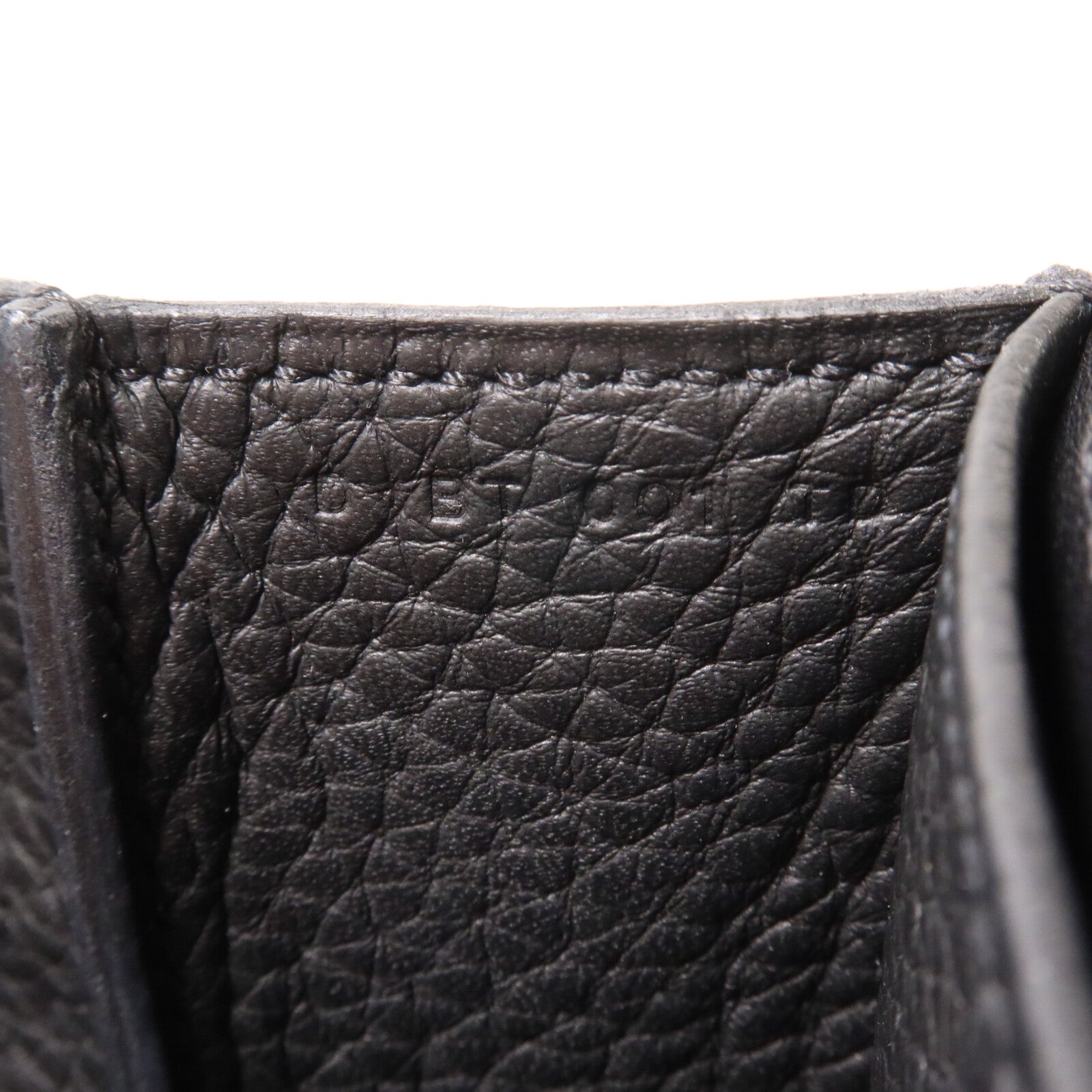 HERMES Clemence皮革Halzan 31手挽肩背兩用袋Noir