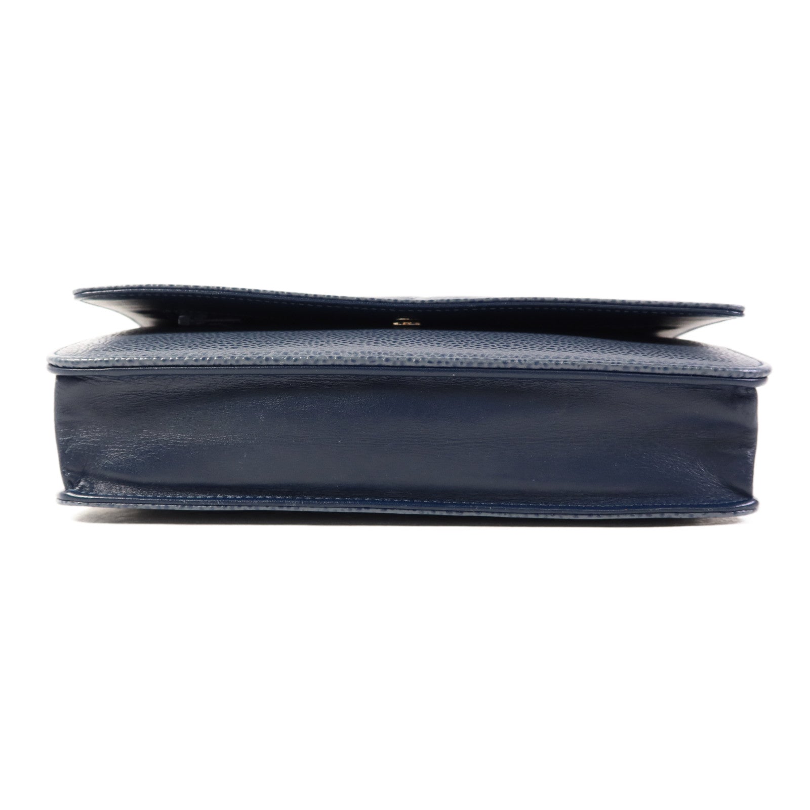 CHANEL 牛皮皮革WOC Wallet On Chain銀扣鏈帶肩背袋