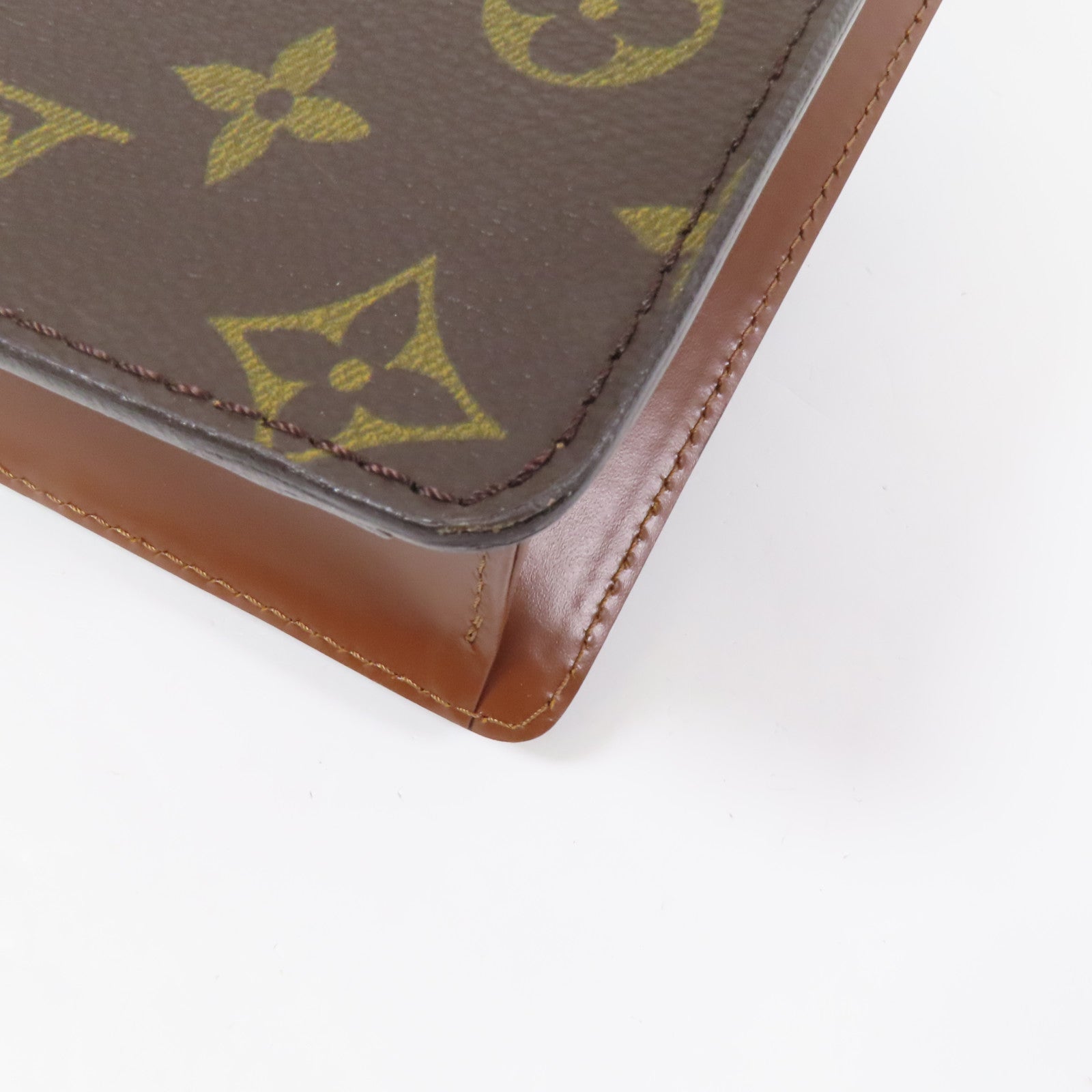 LOUIS VUITTON Monogram Monceau金扣手挽肩背兩用袋