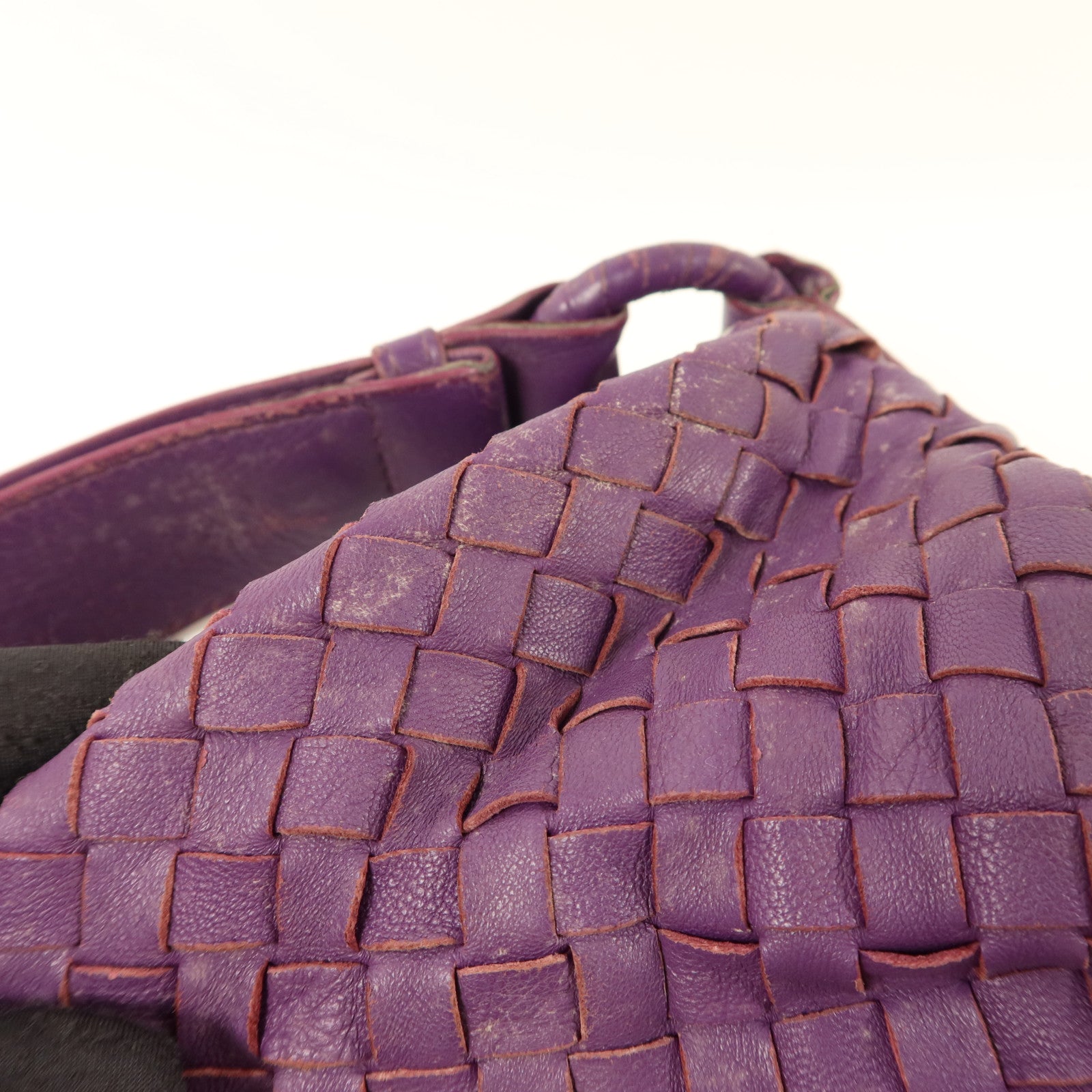 BOTTEGA VENETA 羊皮皮革Shoulder Bag銀扣肩背袋