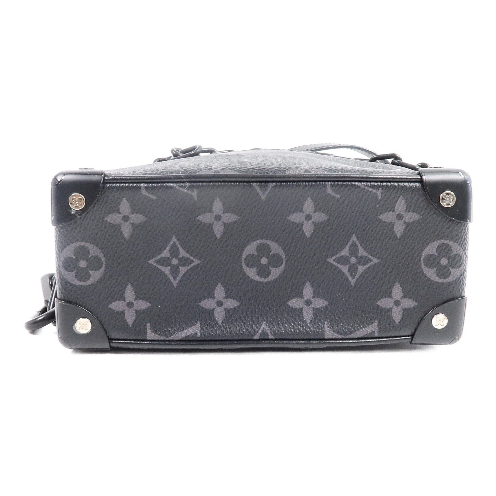LOUIS VUITTON Monogram Eclipse Mini Soft Trunk肩背袋
