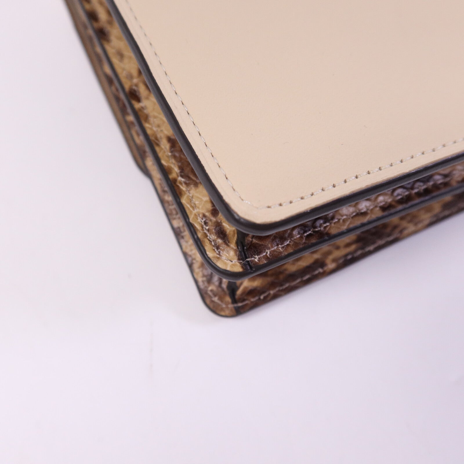 COACH 牛皮皮革Shoulder Bag金扣鏈帶肩背袋