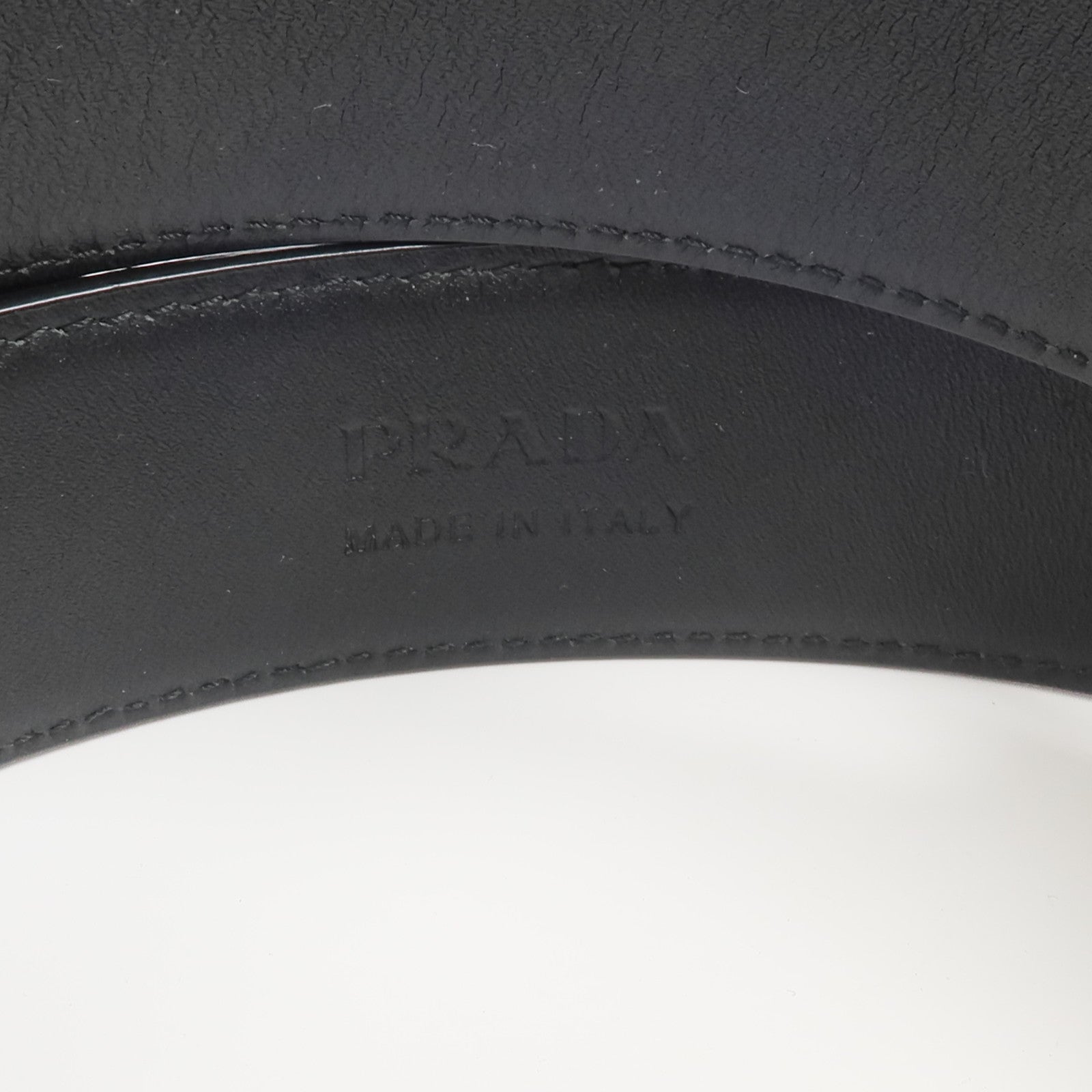 PRADA Saffiano皮革Belt皮帶
