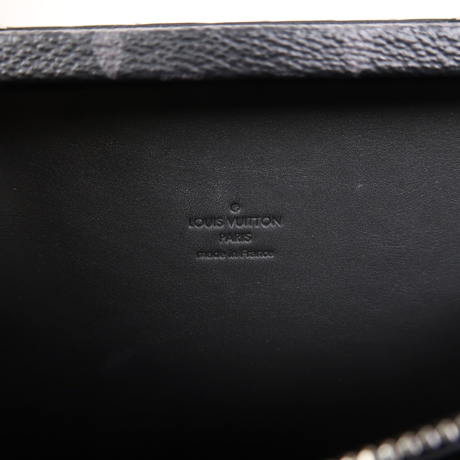 LOUIS VUITTON LV SHW Clutch Box Shoulder Bag M20251 Monogram Eclipse Black