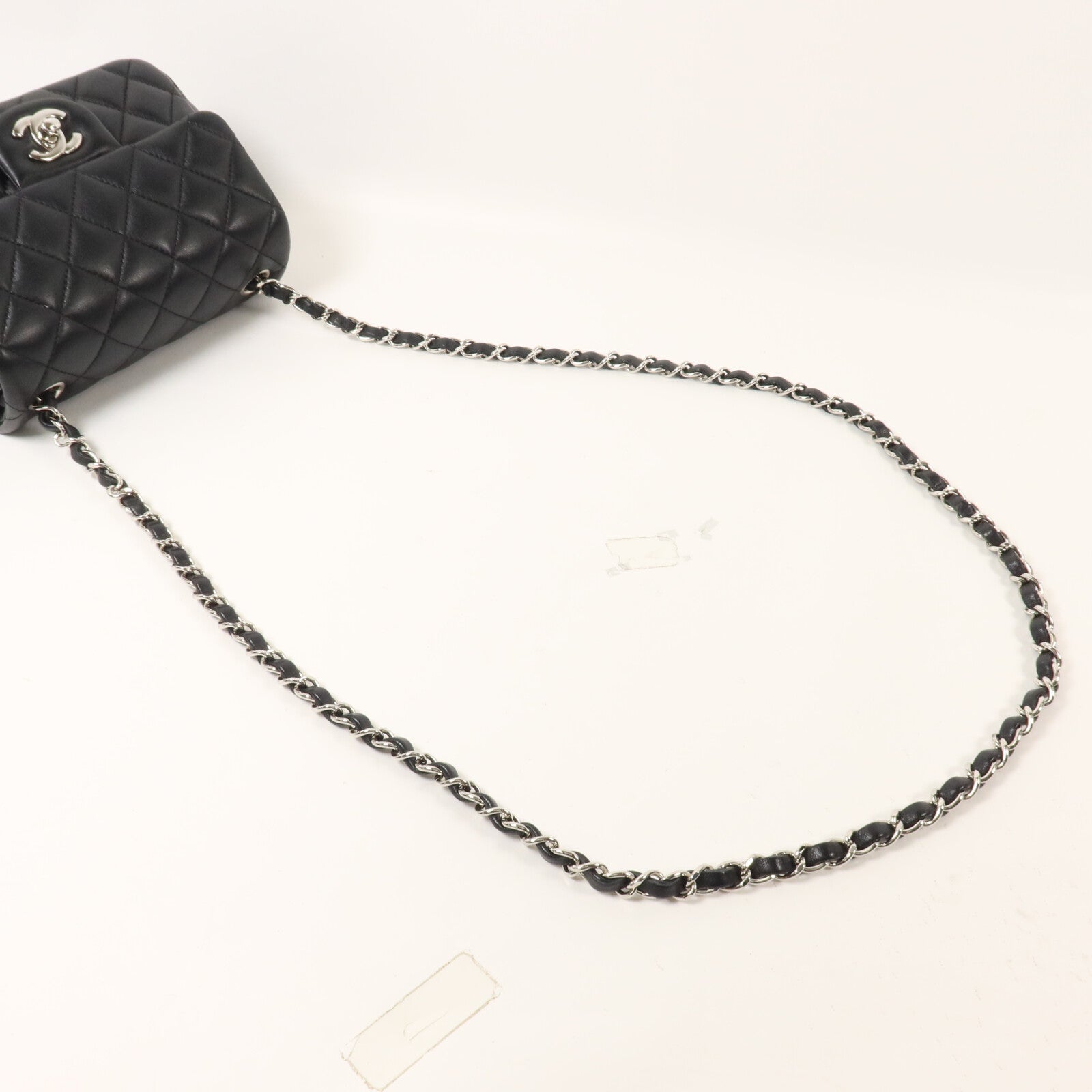 CHANEL 羊皮皮革Classic 17鏈帶肩背袋