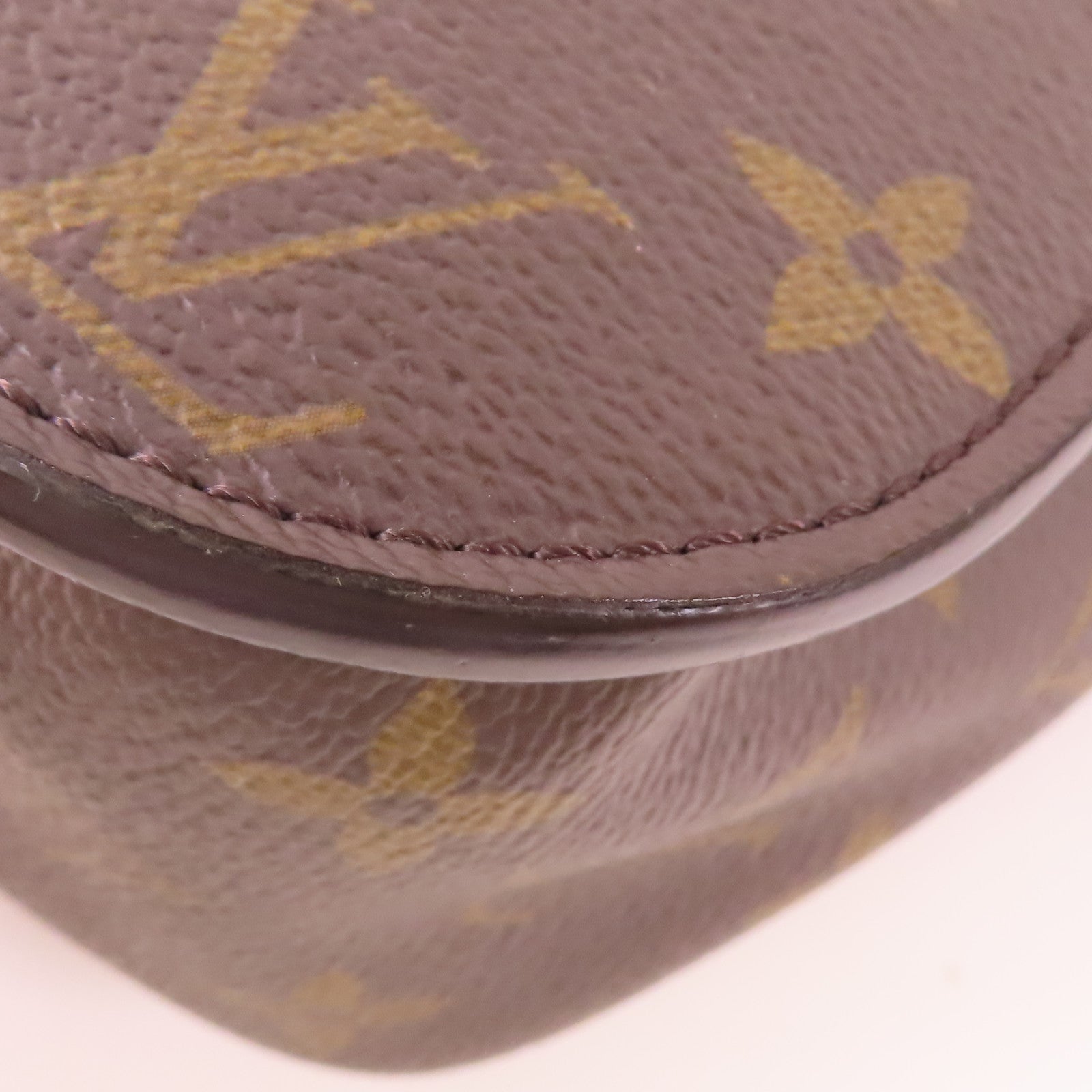 LOUIS VUITTON Monogram Passy金扣肩背袋棕色