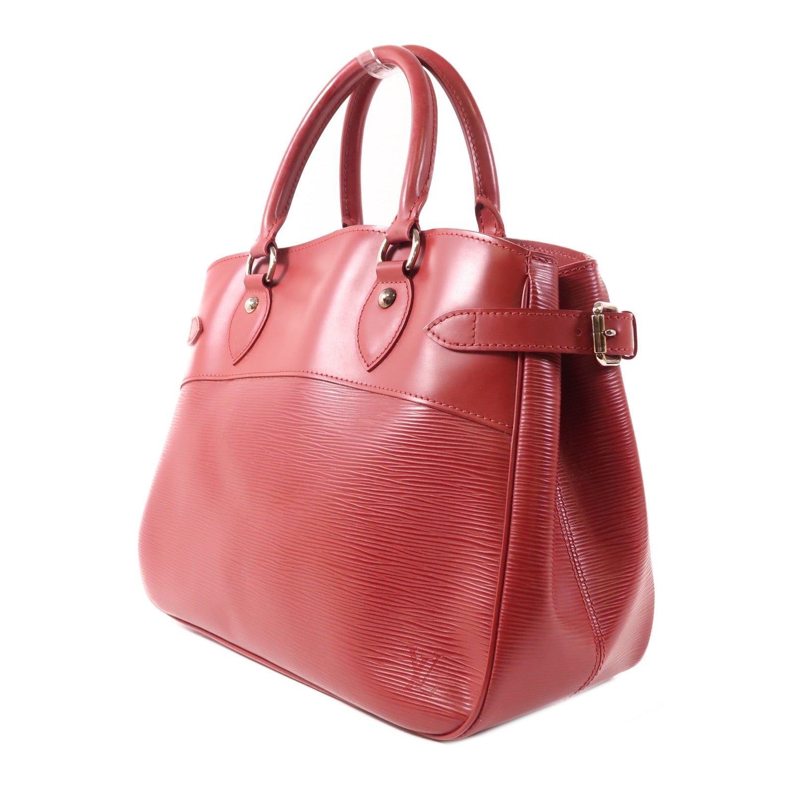 LOUIS VUITTON LV SHW Passy PM Handbag M5926M Epi Leather Red