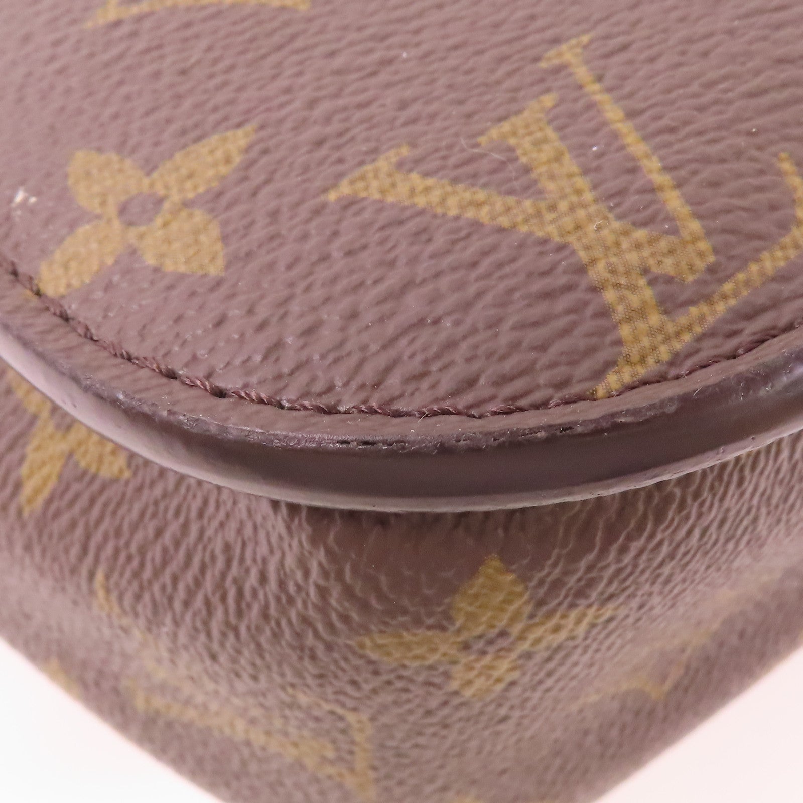 LOUIS VUITTON Monogram Passy金扣肩背袋棕色