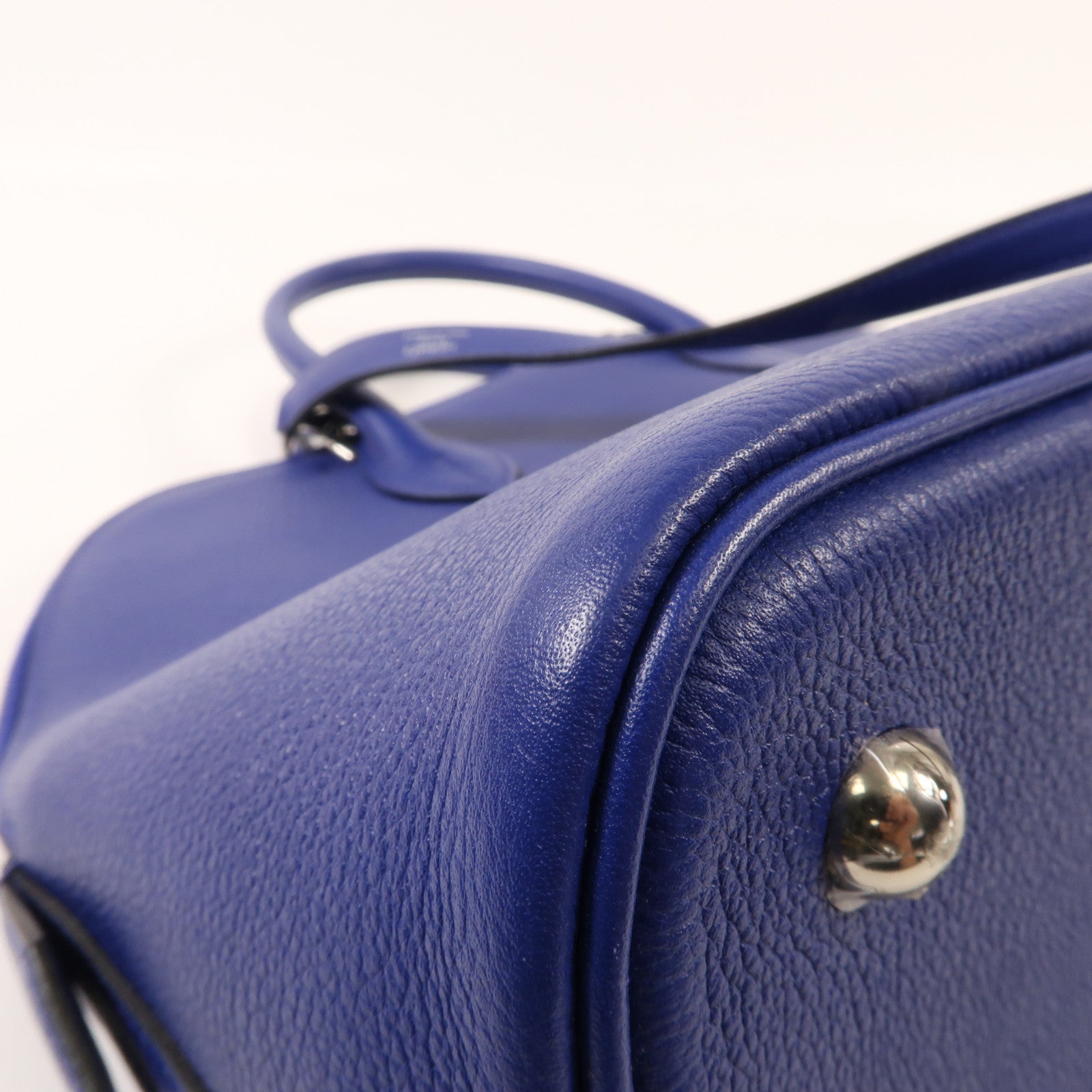 HERMES Evercolor皮革Bolide 1923 30銀扣手挽肩背兩用袋