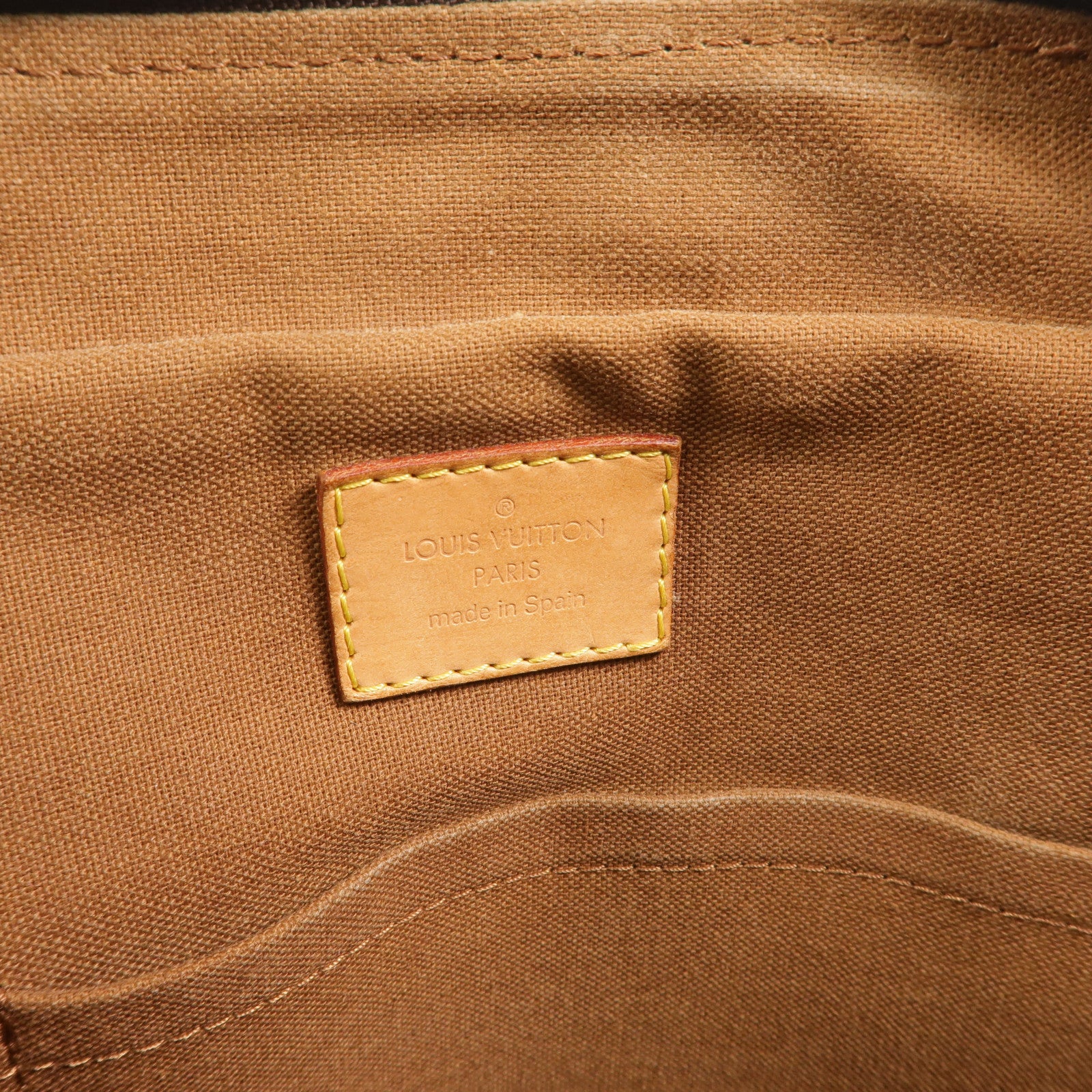 LOUIS VUITTON Monogram Sac Bosphore金扣手挽肩背兩用袋
