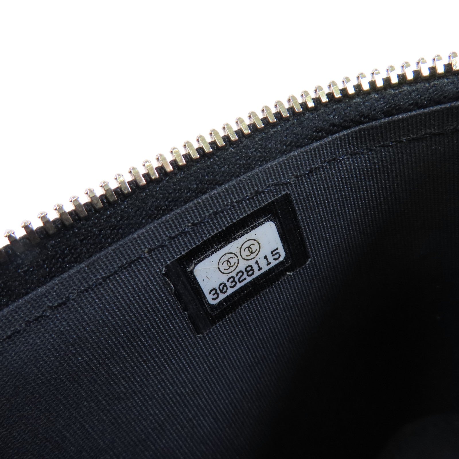 CHANEL 羊皮皮革Vanity Case金扣鏈帶手挽肩背兩用袋