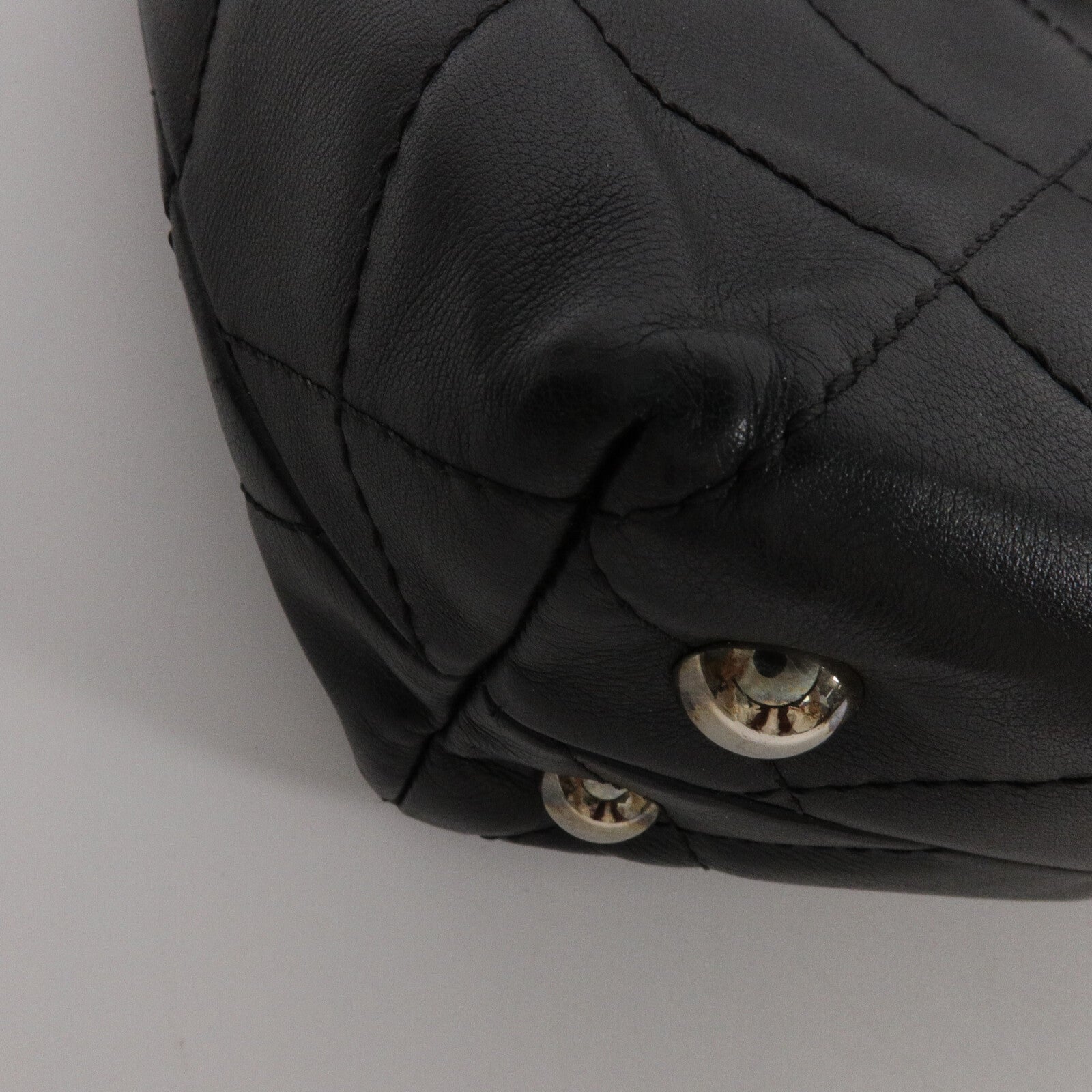 CHANEL 牛皮皮革Tote Bag鏈帶肩背袋