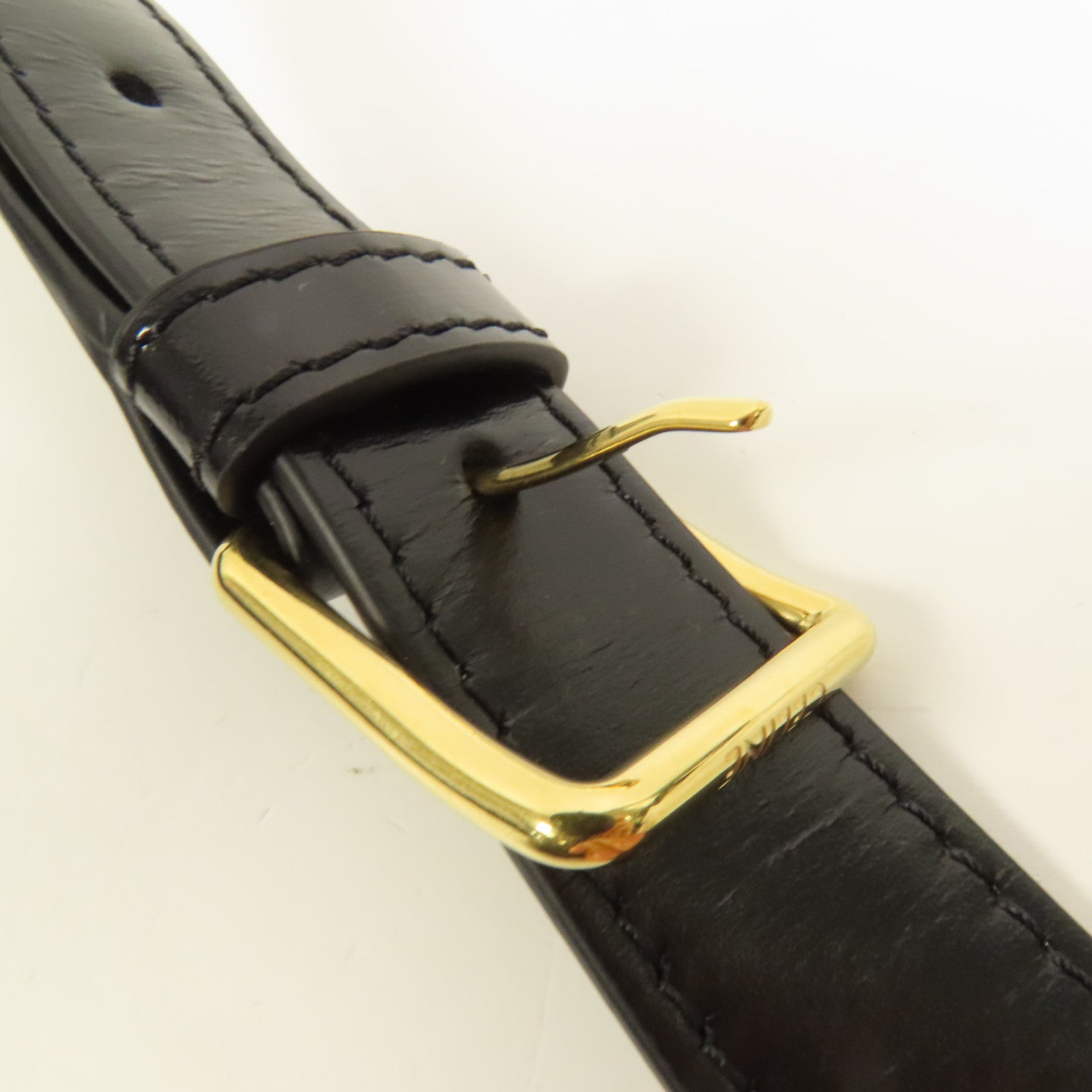 CELINE 牛皮皮革Classique Triomphe金扣肩背袋