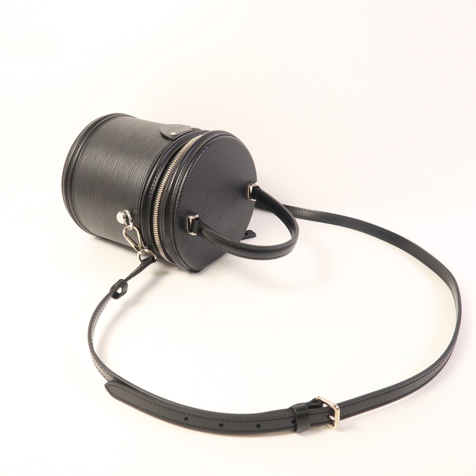 LOUIS VUITTON Epi Cannes銀扣手挽肩背兩用袋