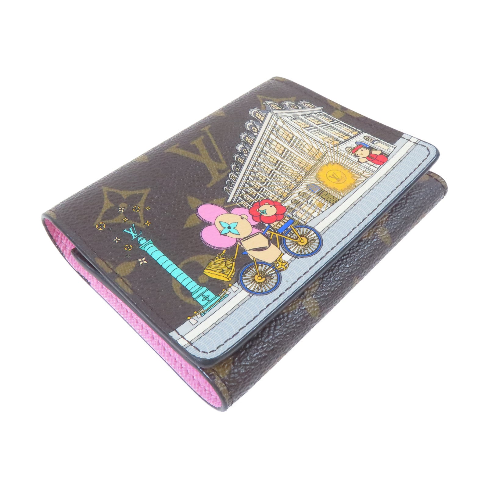 LOUIS VUITTON Monogram Portefeuille Victorine Wallet金扣錢包啡色