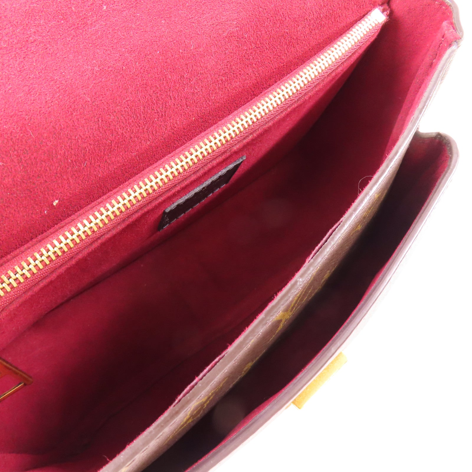 LOUIS VUITTON Monogram Passy金扣肩背袋棕色