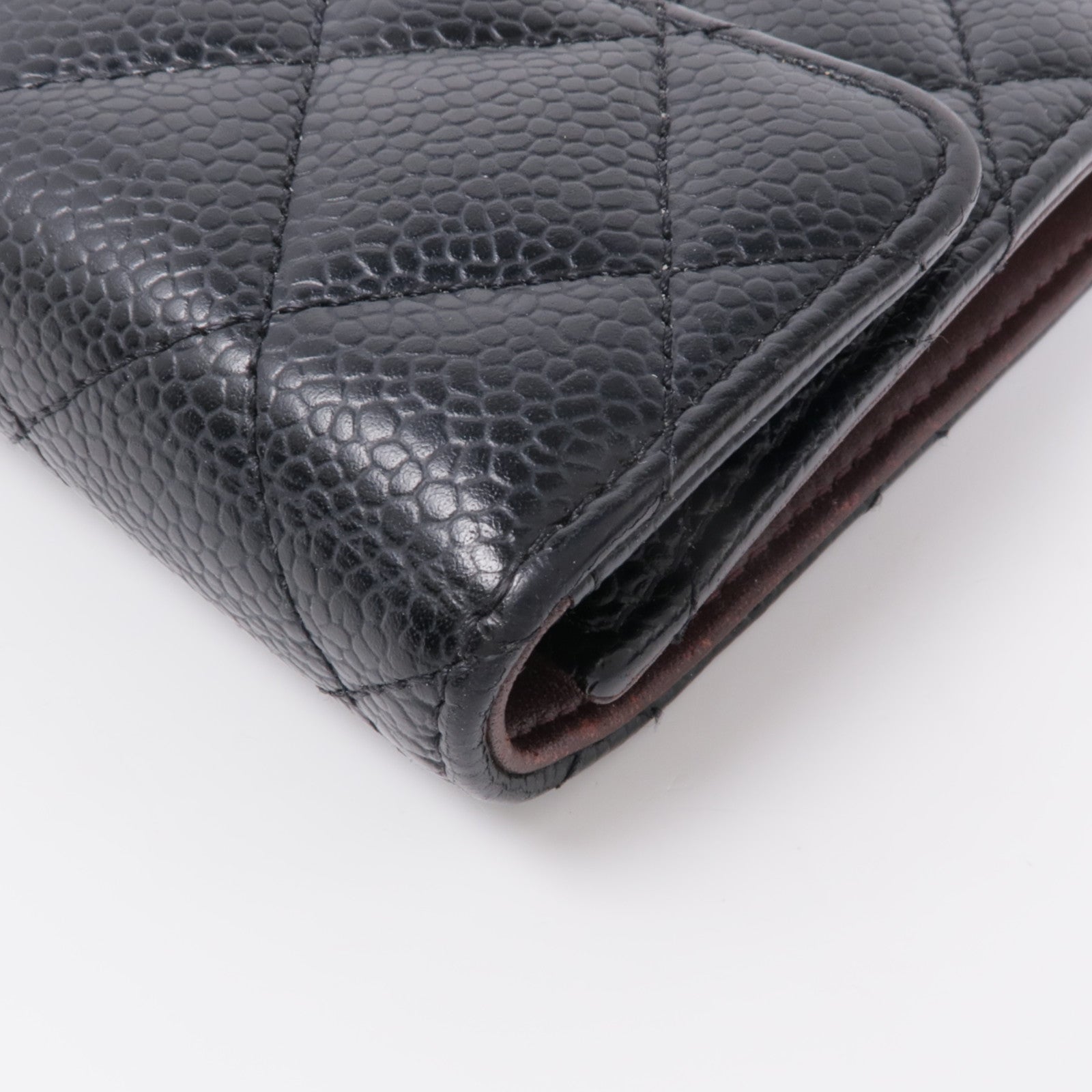 CHANEL 牛皮皮革銀扣Wallet錢包