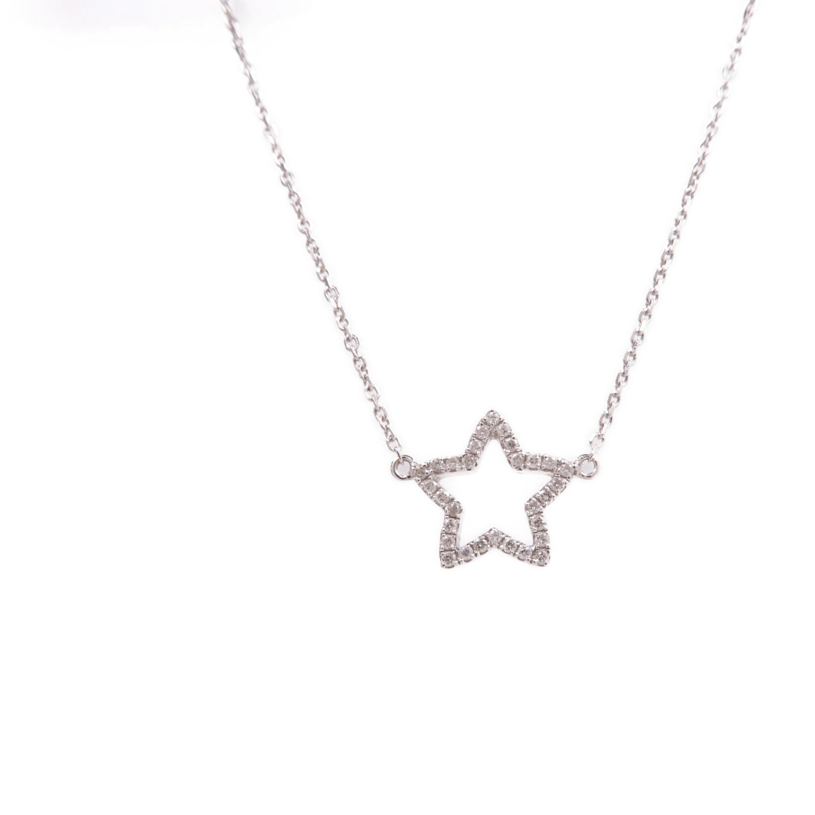 JEWELRY 18K白金Diamond Necklace鑽石項鍊