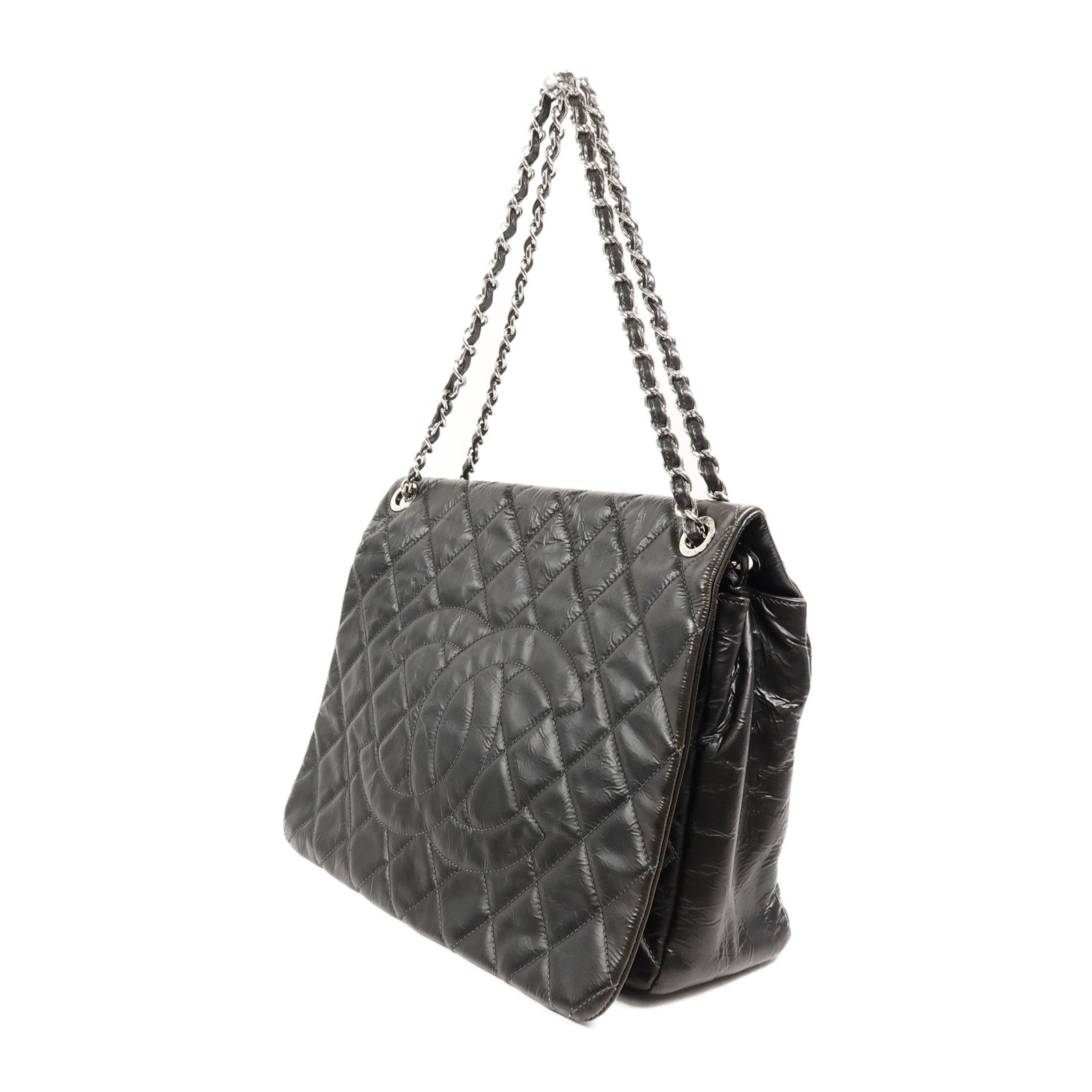 CHANEL 牛皮皮革Shoulder Bag鏈帶肩背袋