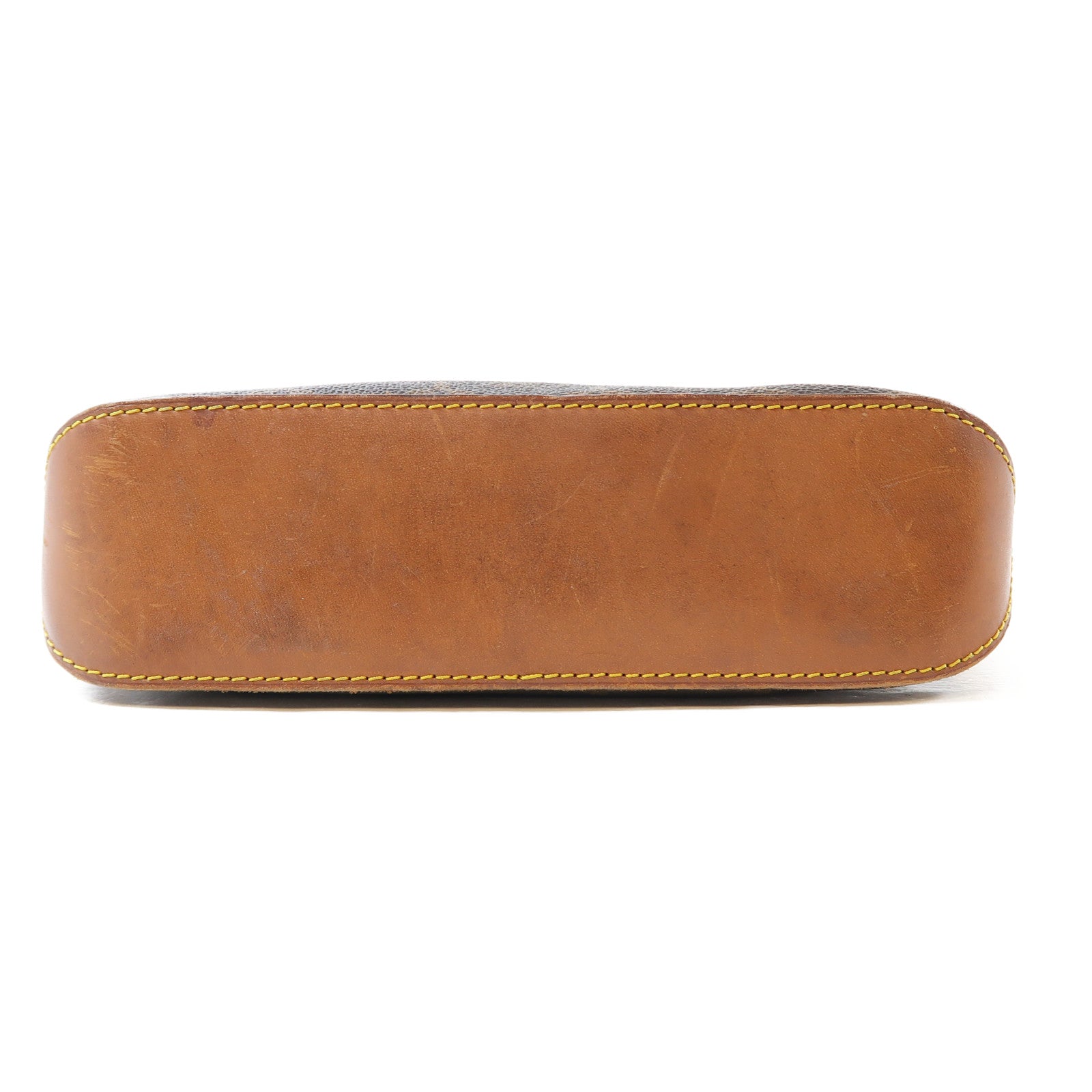 LOUIS VUITTON Monogram Trotteur金扣肩背袋啡色