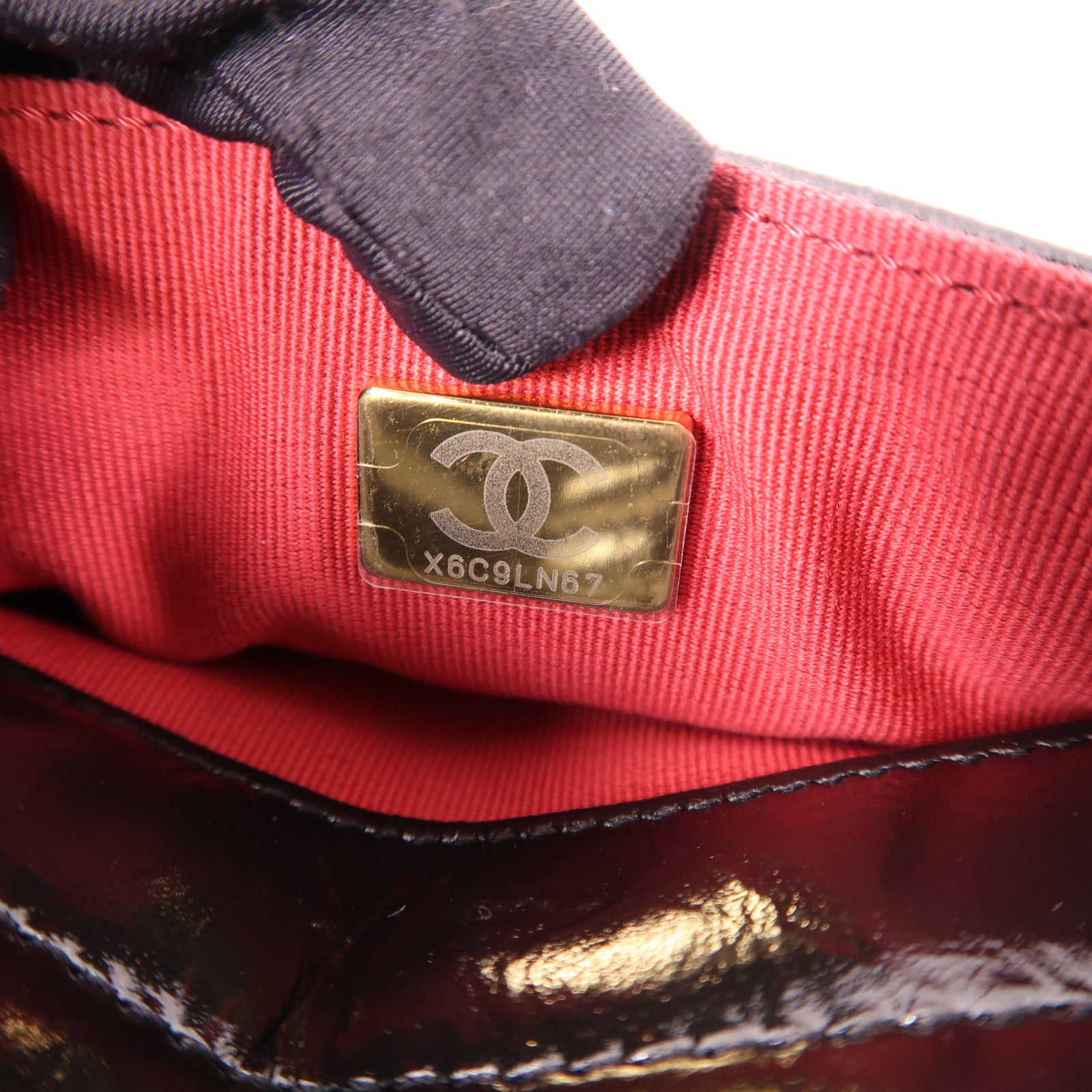 CHANEL 皮革Hobo金扣鏈帶肩背袋