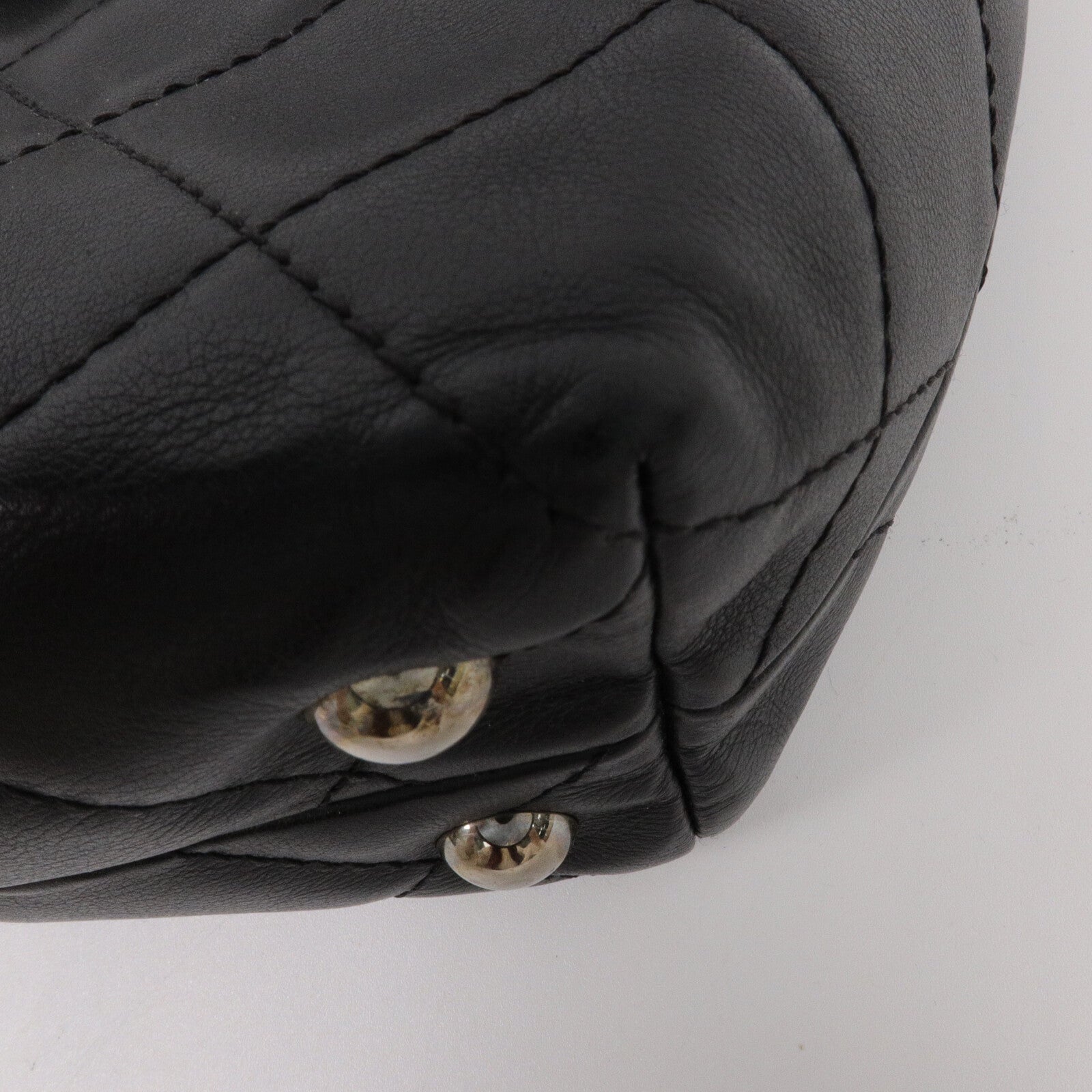 CHANEL 牛皮皮革Tote Bag鏈帶肩背袋
