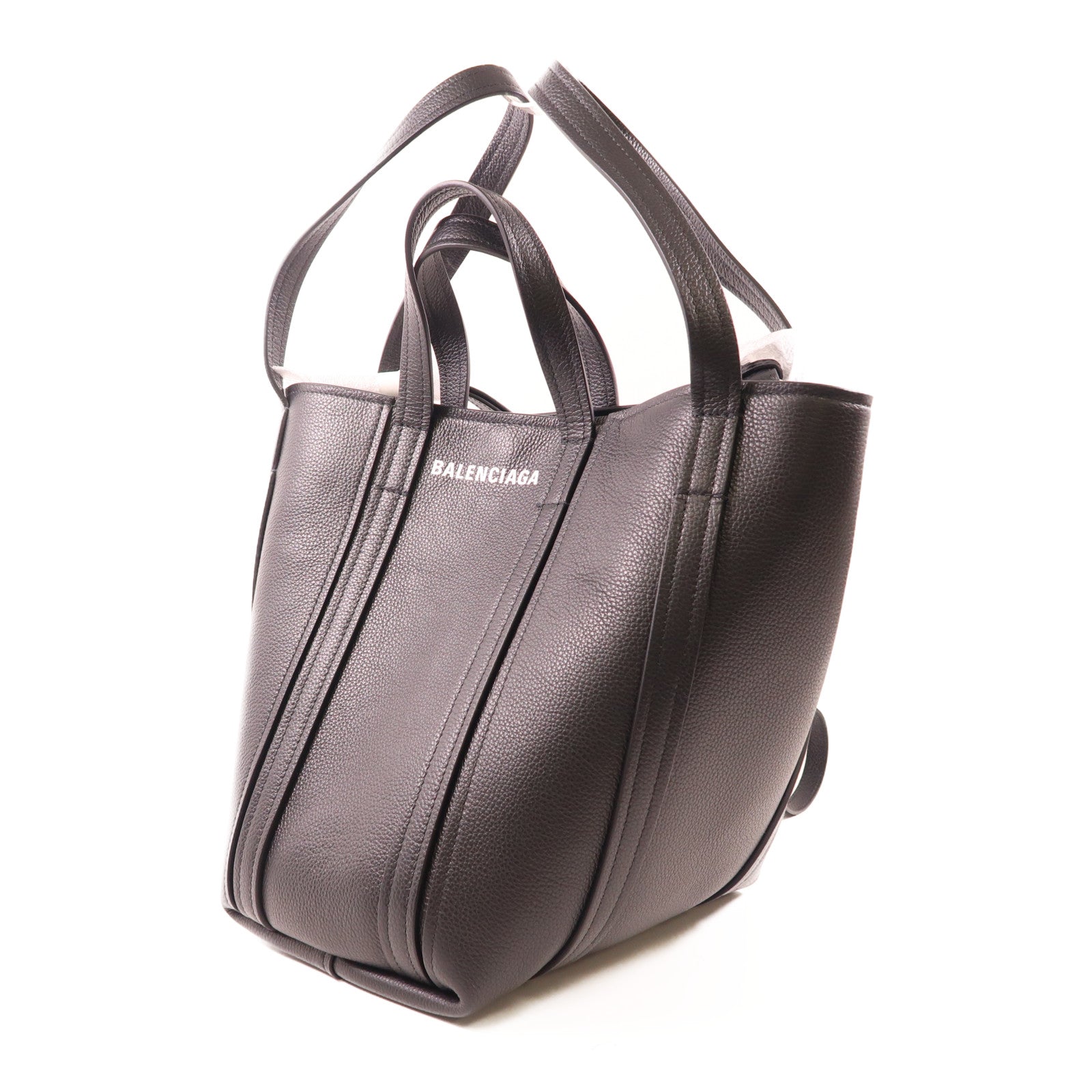 BALENCIAGA Everyday North-South Tote Bag Calfskin 672791 15YUN/1090 Black