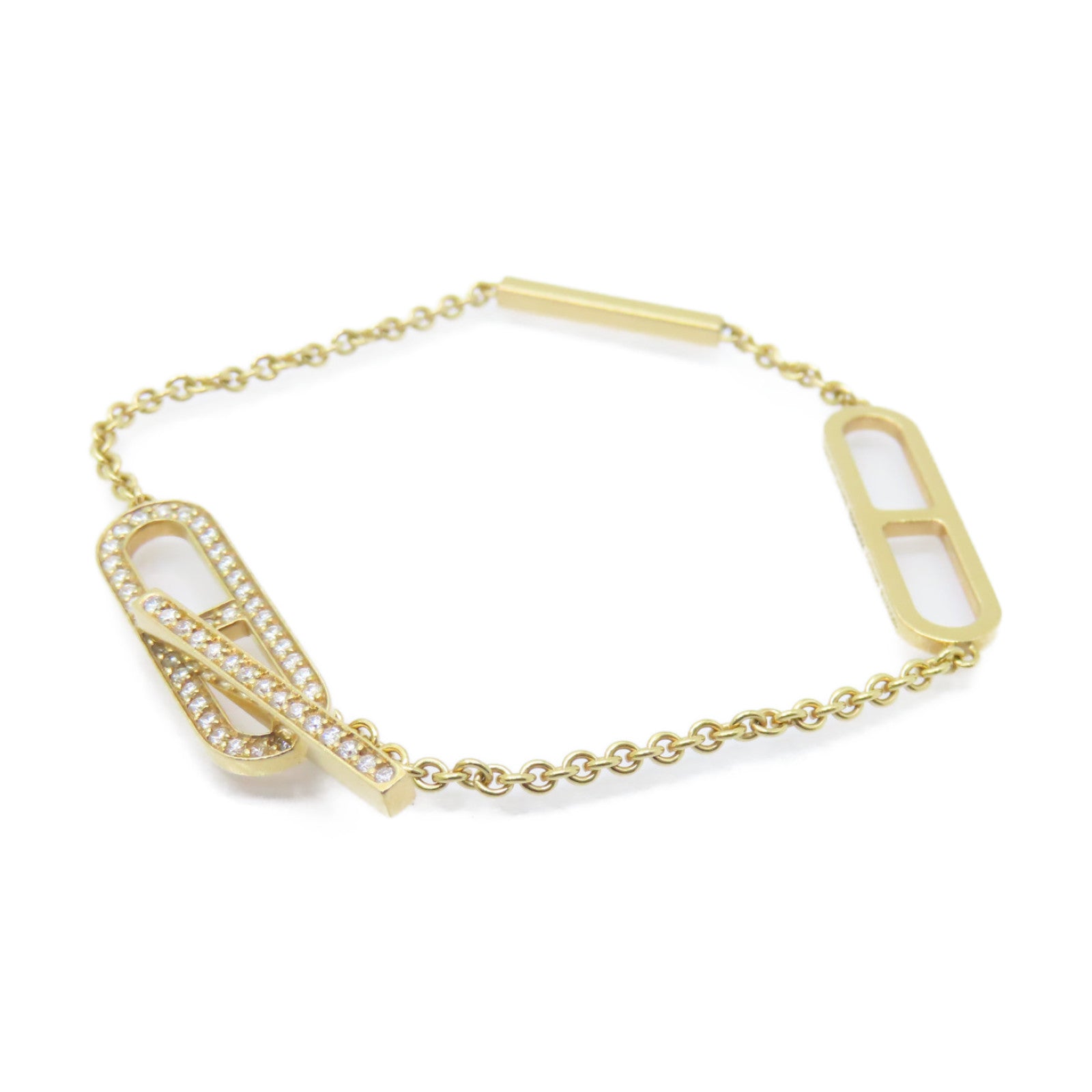 HERMES 【激減優惠】18K玫瑰金Chaine D Ancre Bracelet手鏈