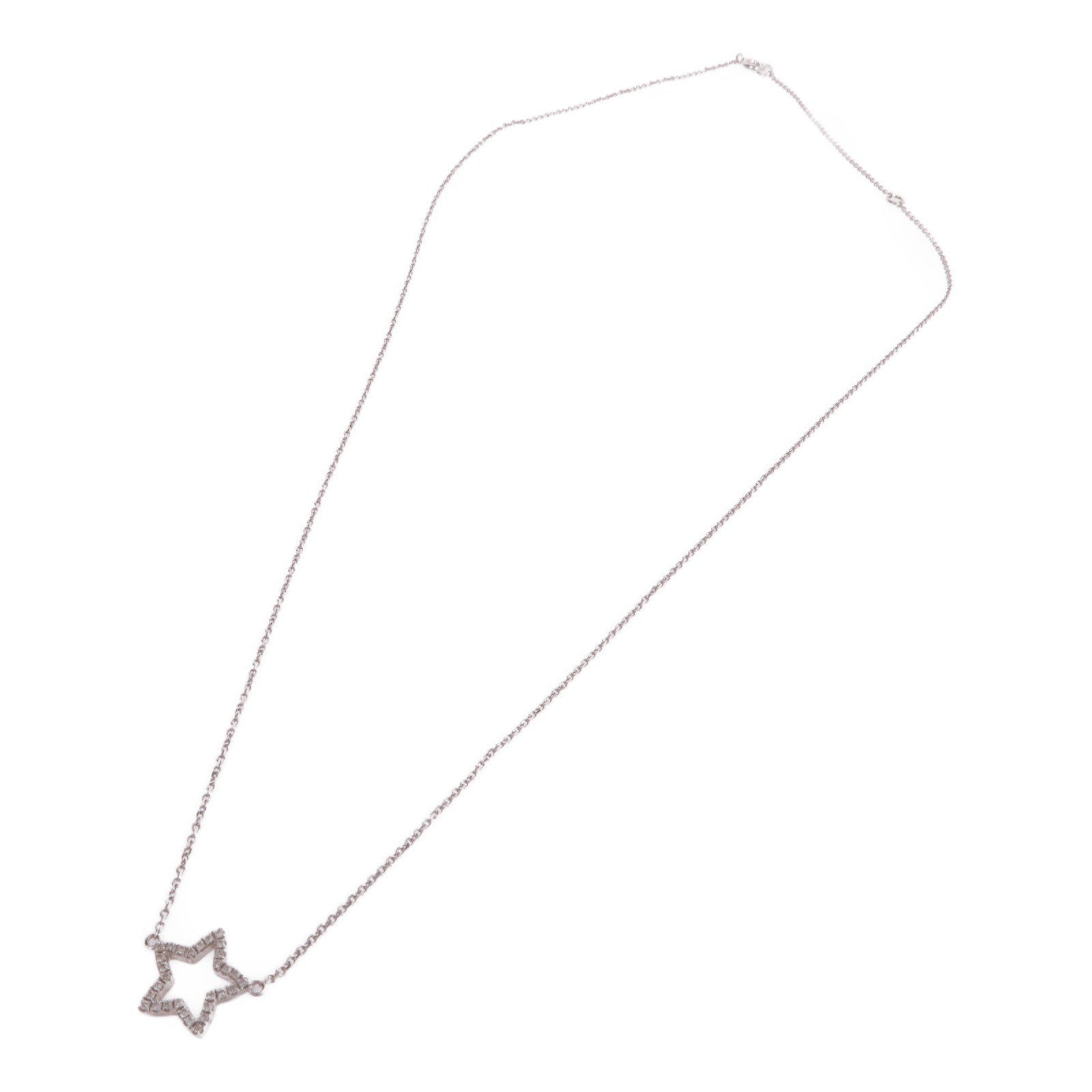 JEWELRY 18K白金Diamond Necklace鑽石項鍊