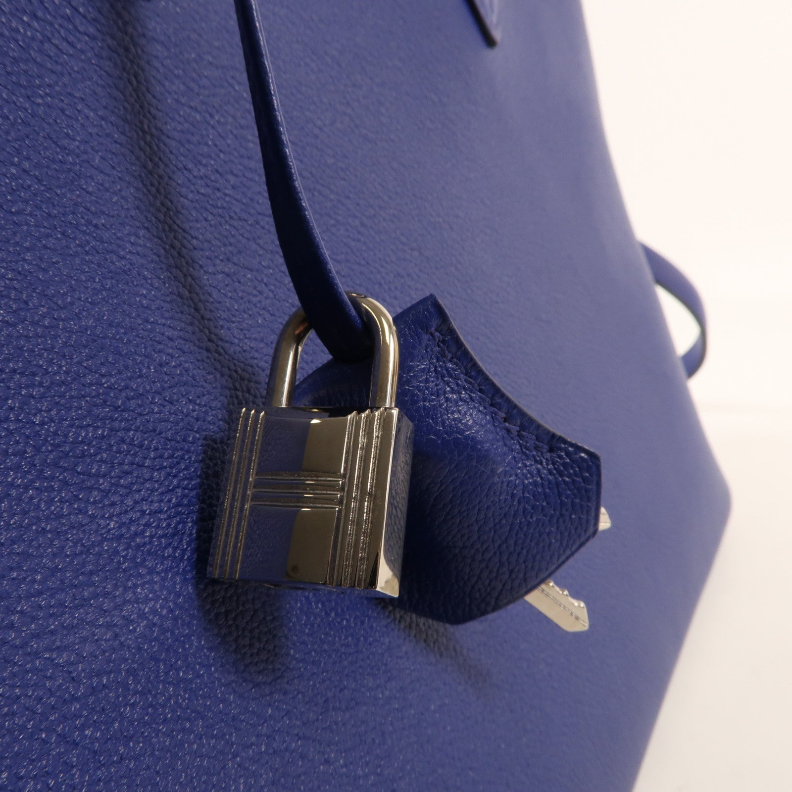 HERMES Evercolor皮革Bolide 1923 30銀扣手挽肩背兩用袋