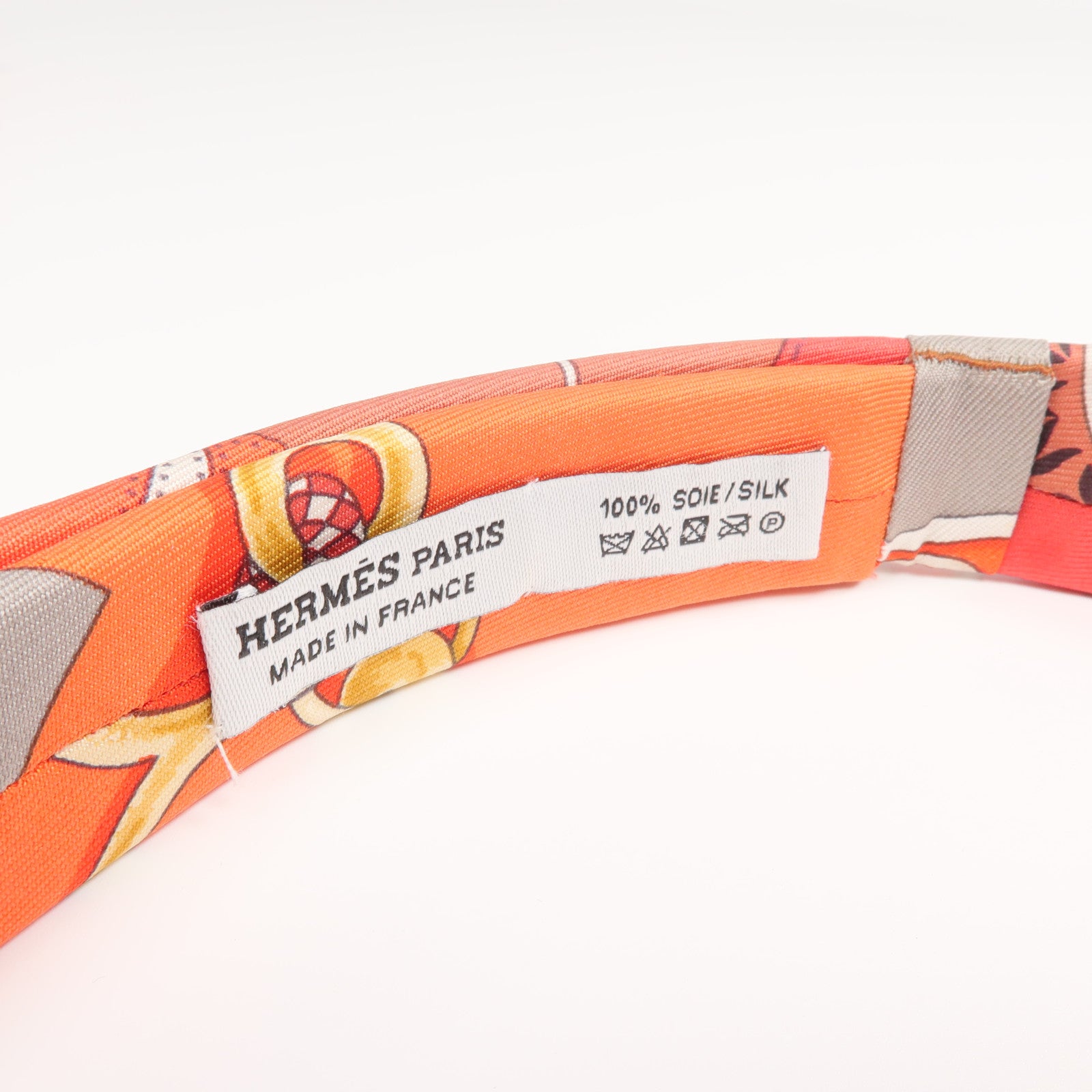 HERMES 【激減優惠】絲質Hair Band髮帶