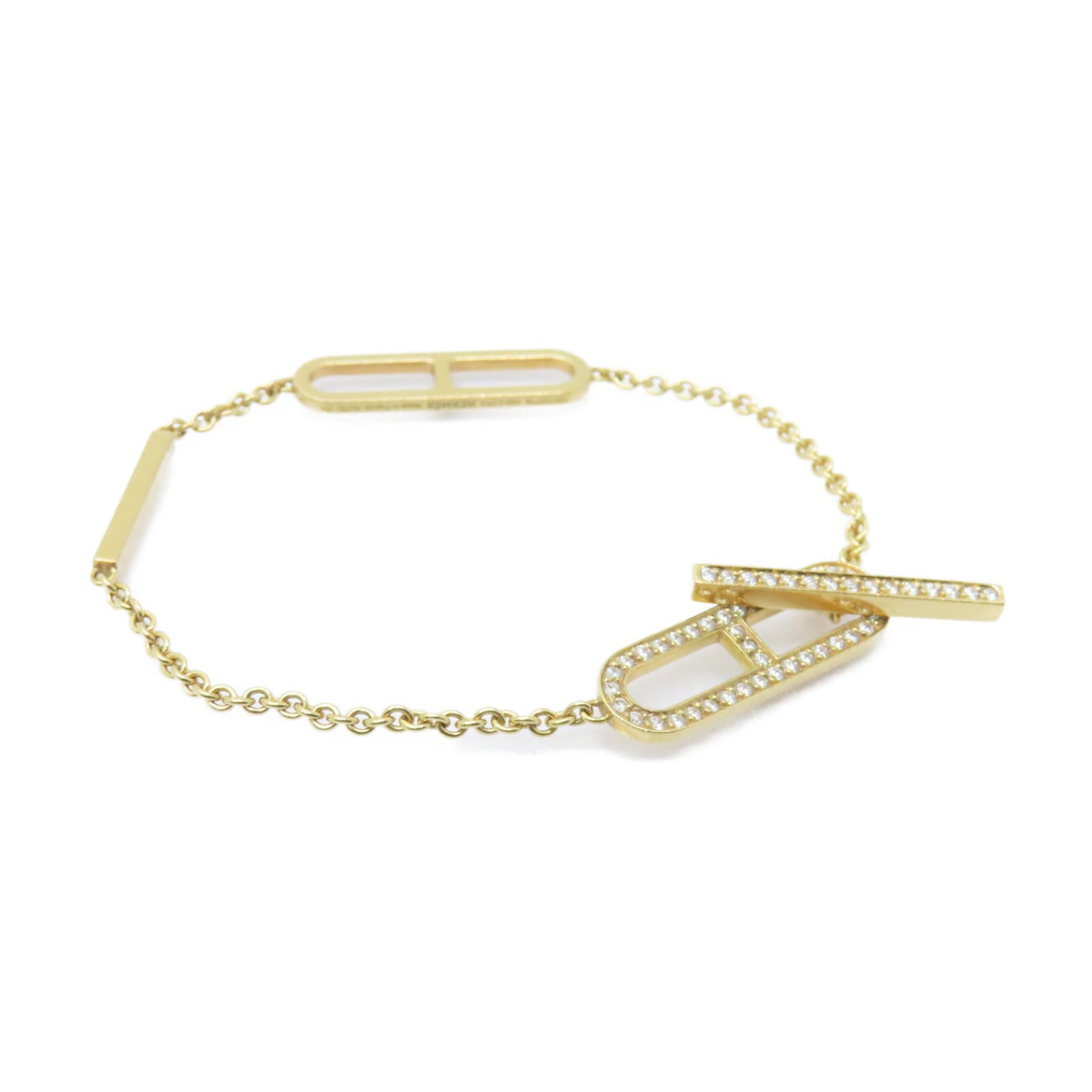 HERMES 【激減優惠】18K玫瑰金Chaine D Ancre Bracelet手鏈
