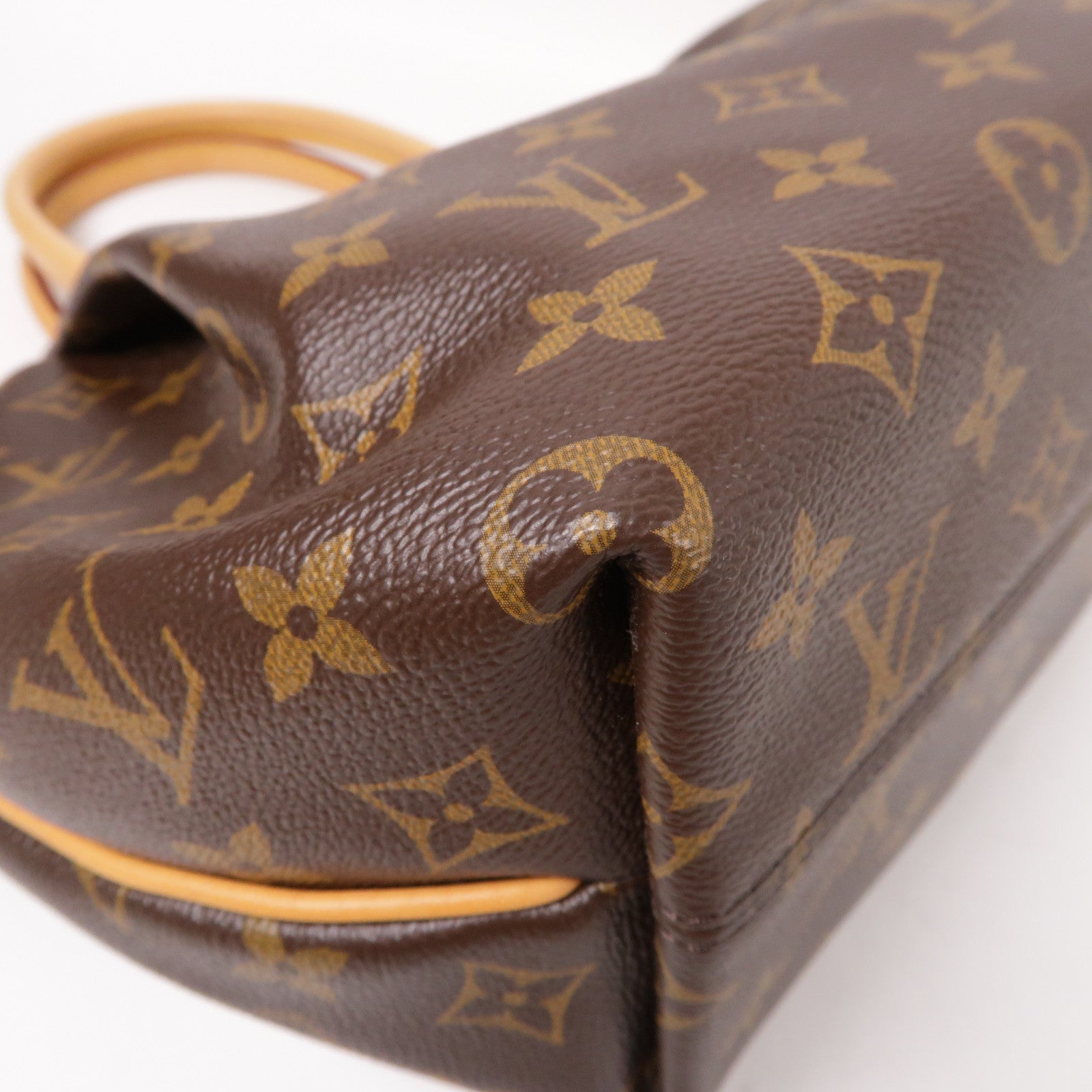 LOUIS VUITTON Monogram Turenne PM金扣肩背袋啡色
