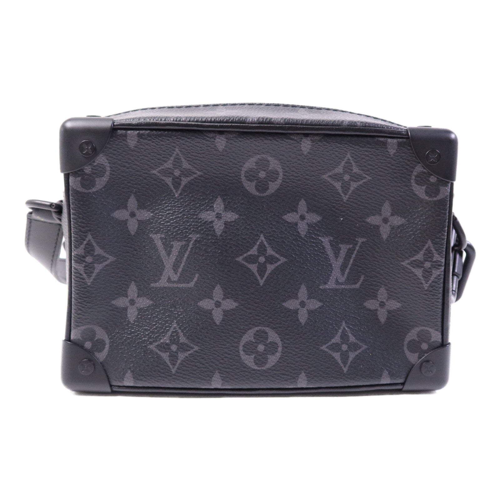 LOUIS VUITTON Monogram Eclipse Mini Soft Trunk肩背袋